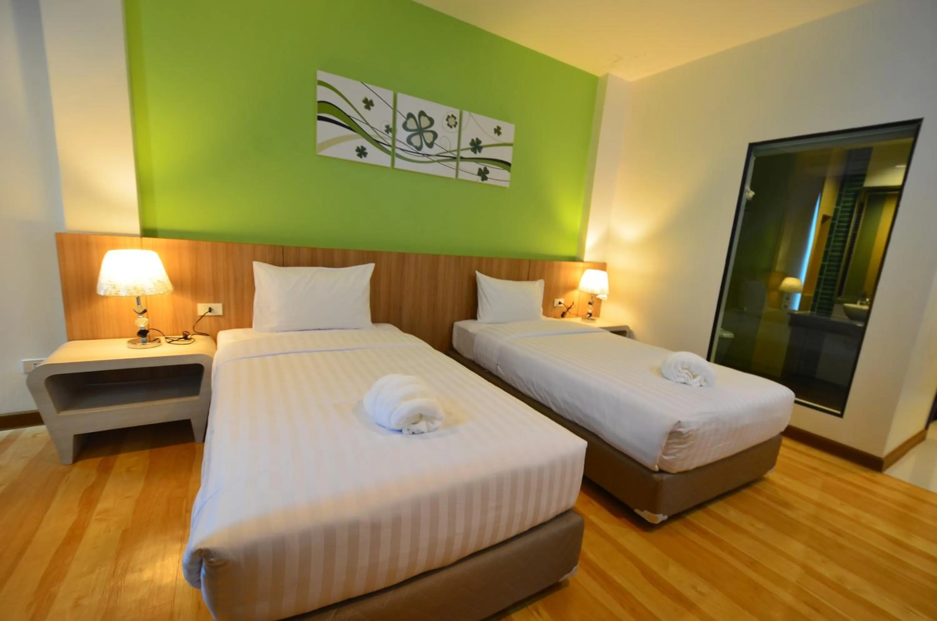 Bedroom, Bed in The River Hotel