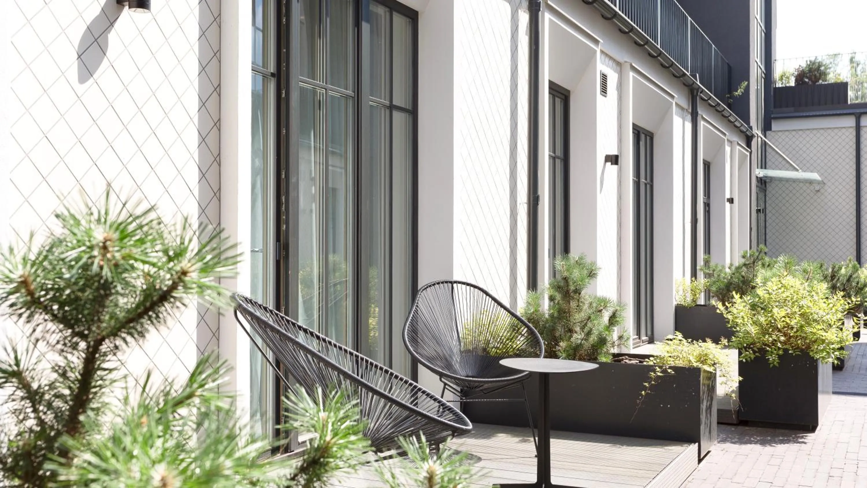 Patio in Vilnius Apartments & Suites – Old Town