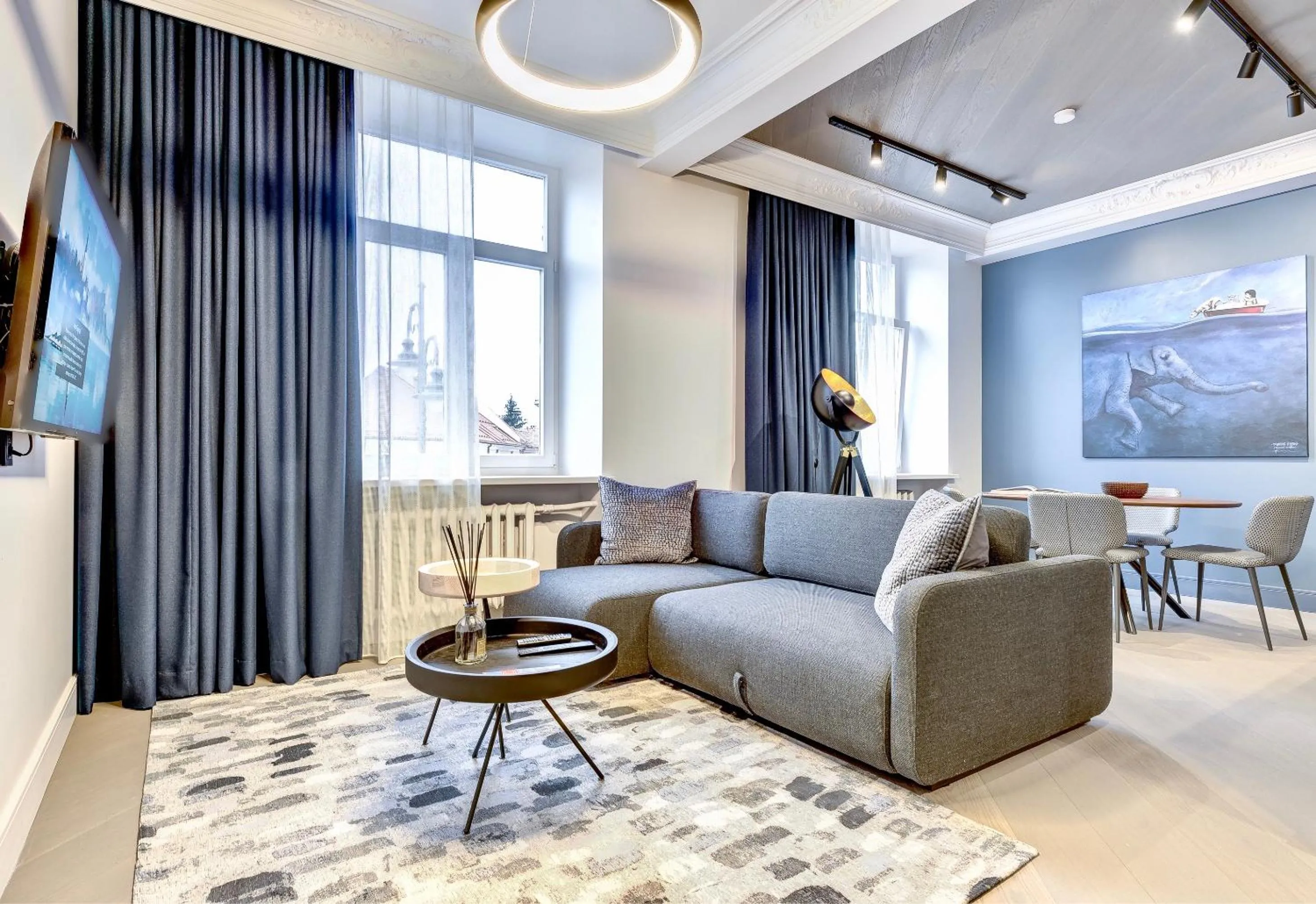 Living room in Vilnius Apartments & Suites – Old Town
