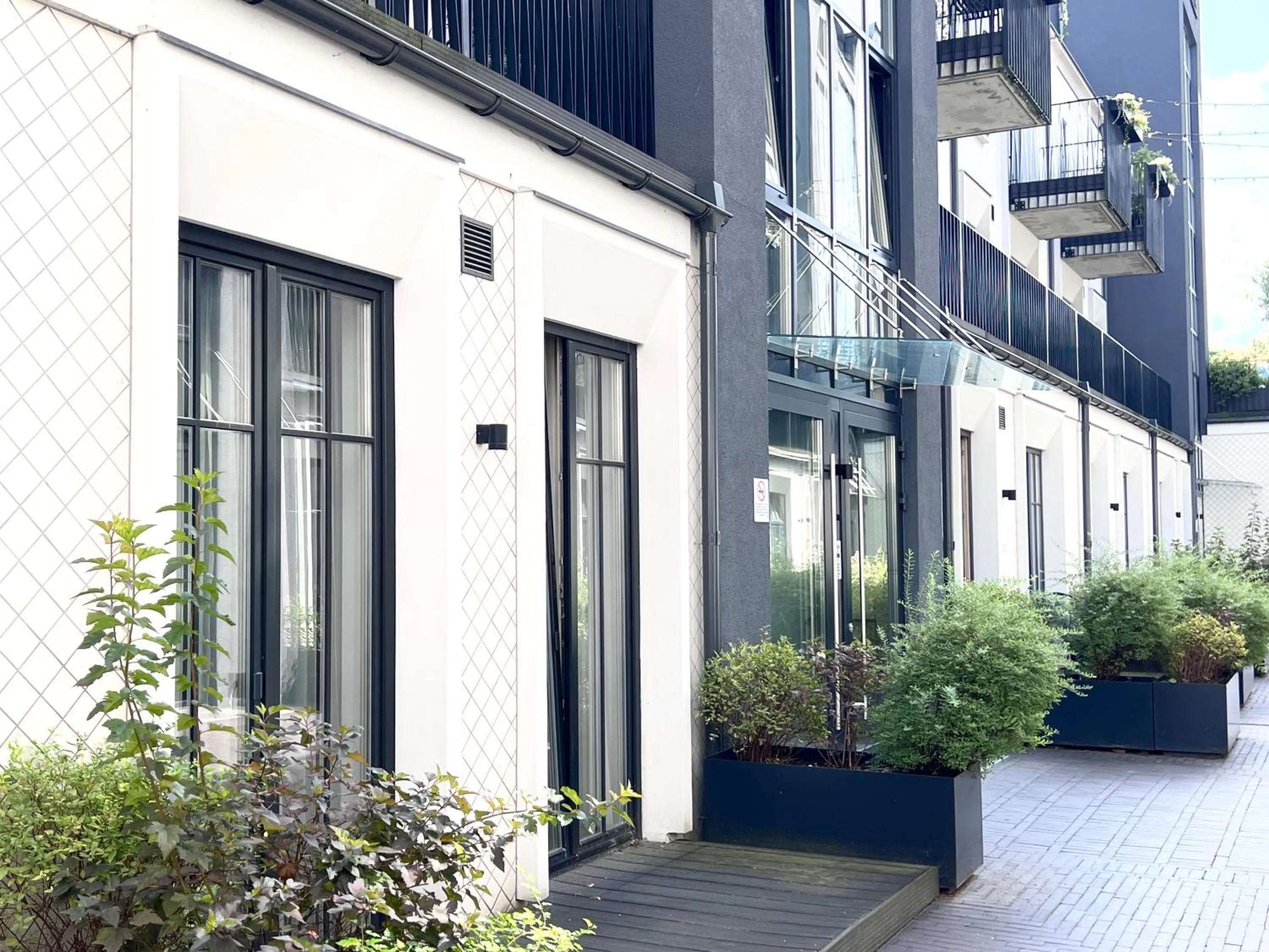 Patio in Vilnius Apartments & Suites – Old Town