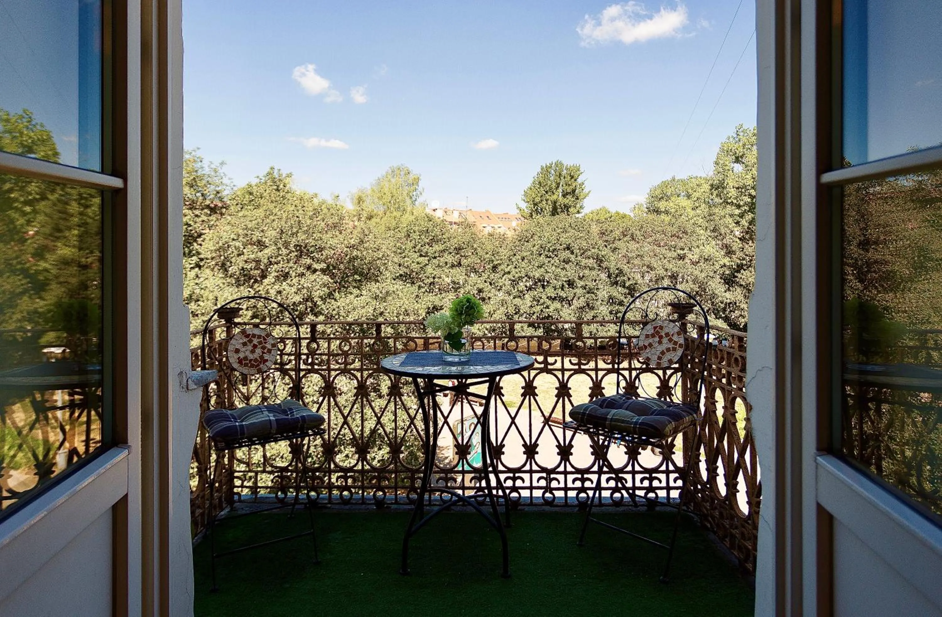 Balcony/Terrace in Vilnius Apartments & Suites – Old Town