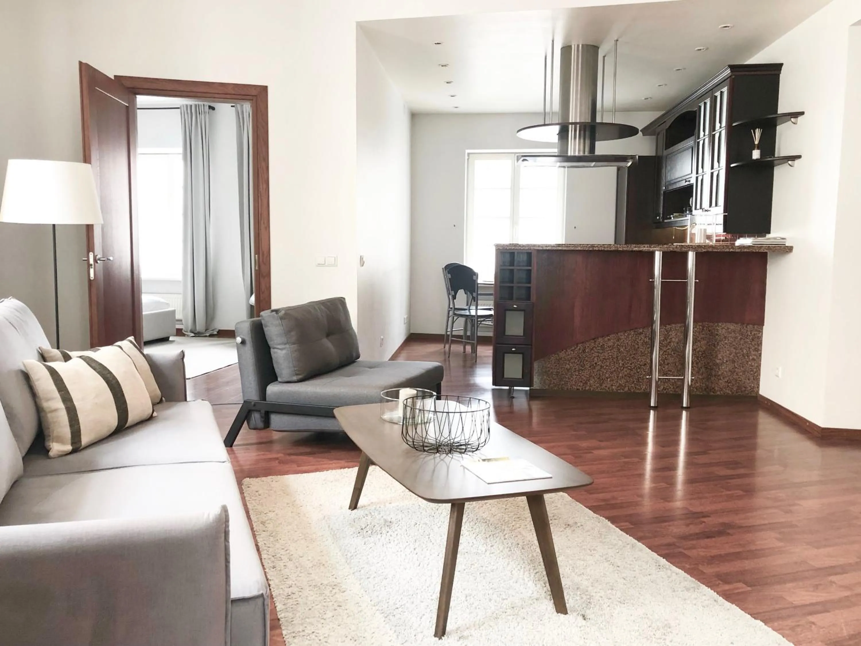 Kitchen or kitchenette in Vilnius Apartments & Suites – Old Town