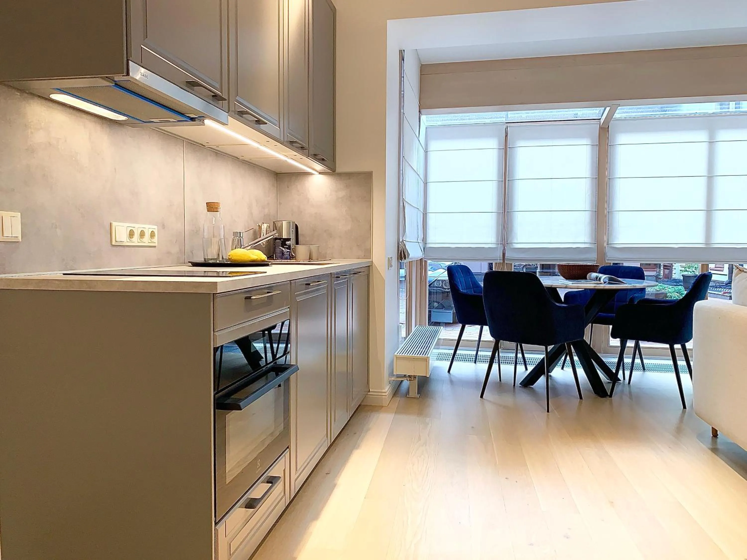 Kitchen or kitchenette in Vilnius Apartments & Suites – Old Town