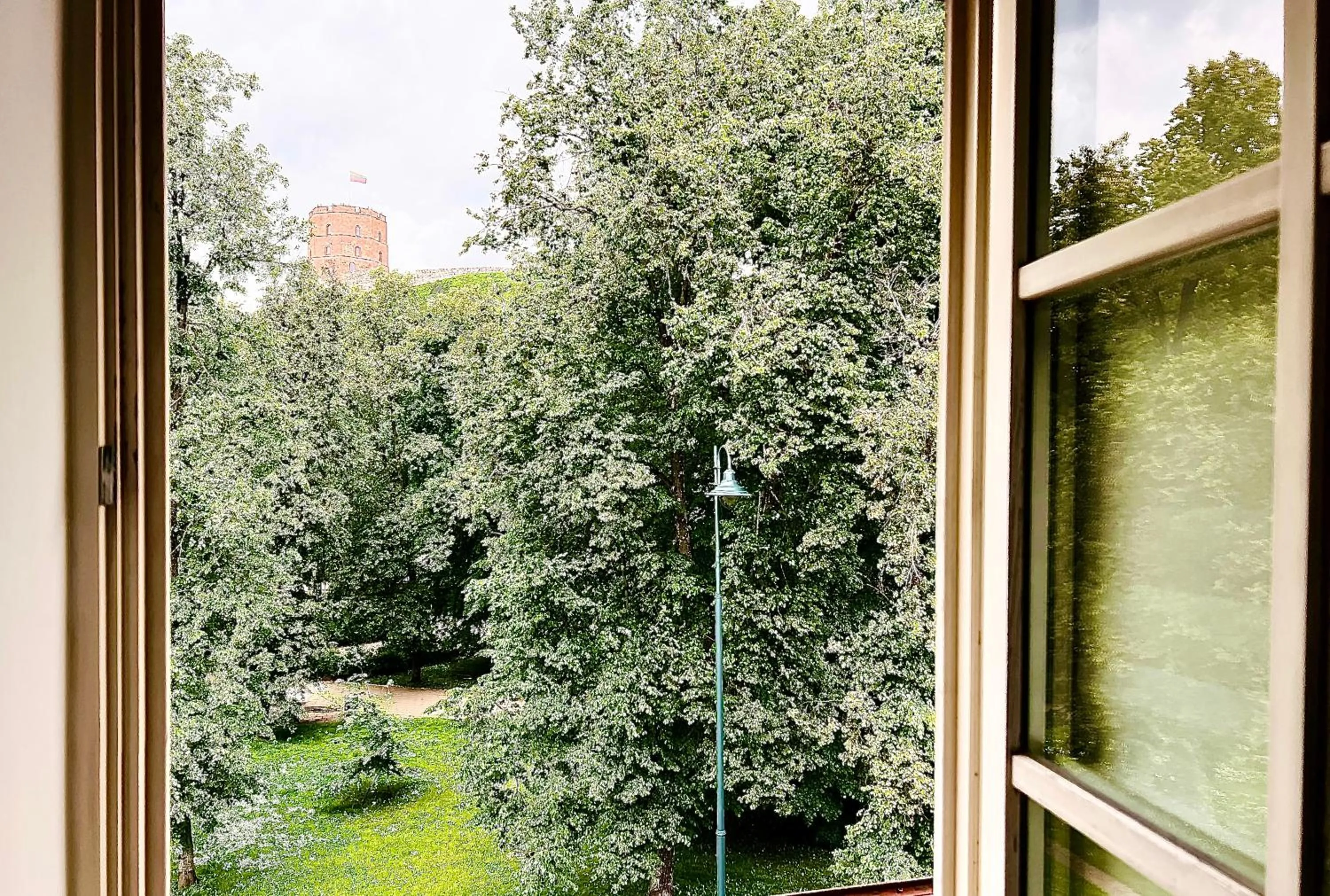 Quiet street view in Vilnius Apartments & Suites – Old Town