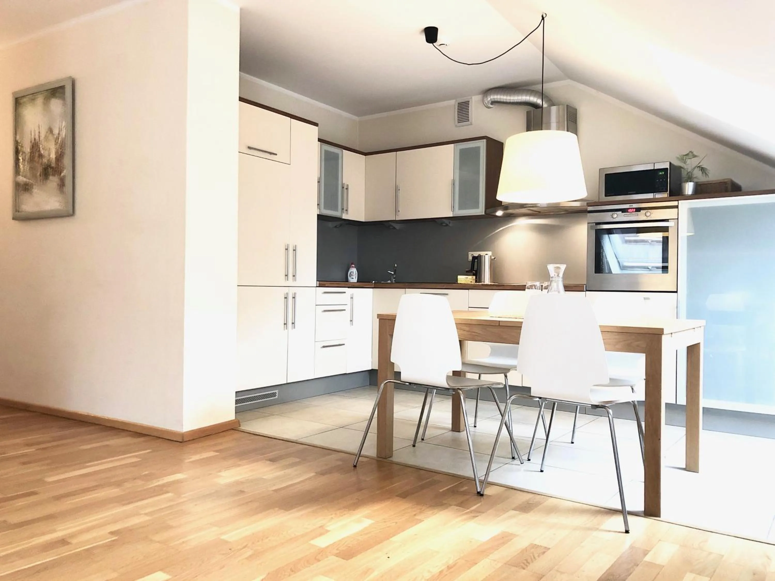 Kitchen or kitchenette in Vilnius Apartments & Suites – Old Town