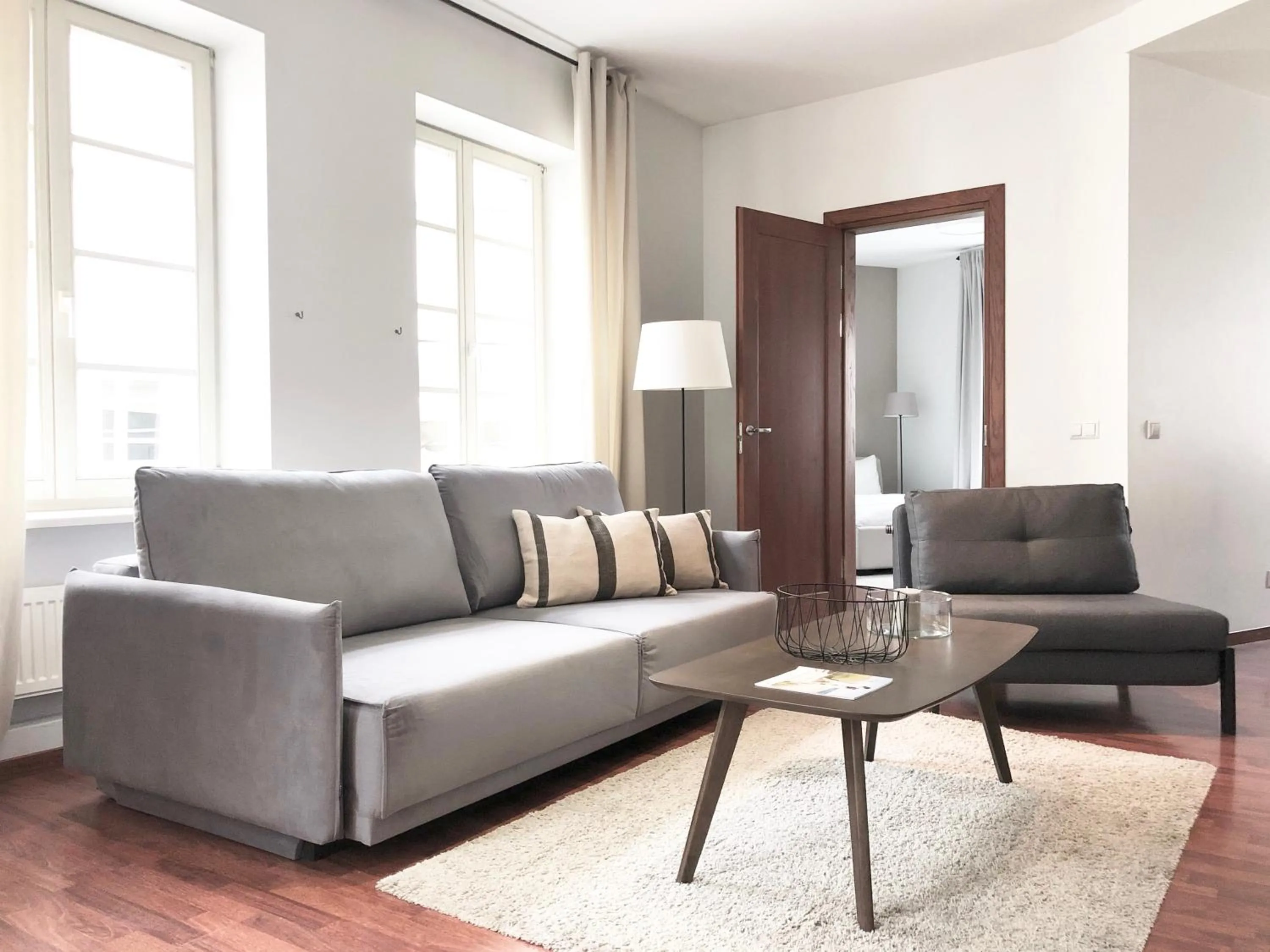 Seating area in Vilnius Apartments & Suites – Old Town
