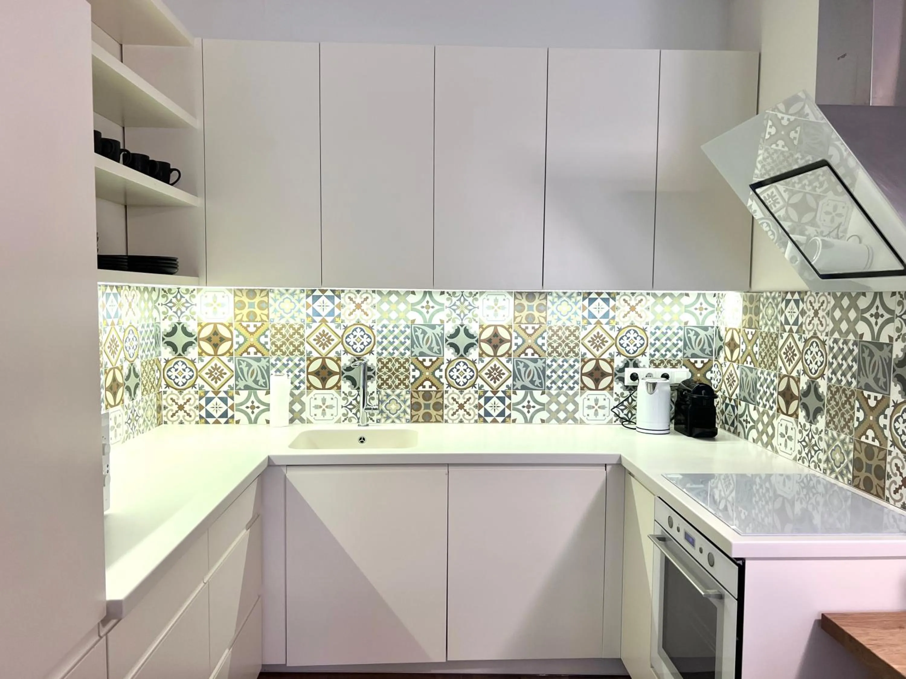 Kitchen or kitchenette in Vilnius Apartments & Suites – Old Town