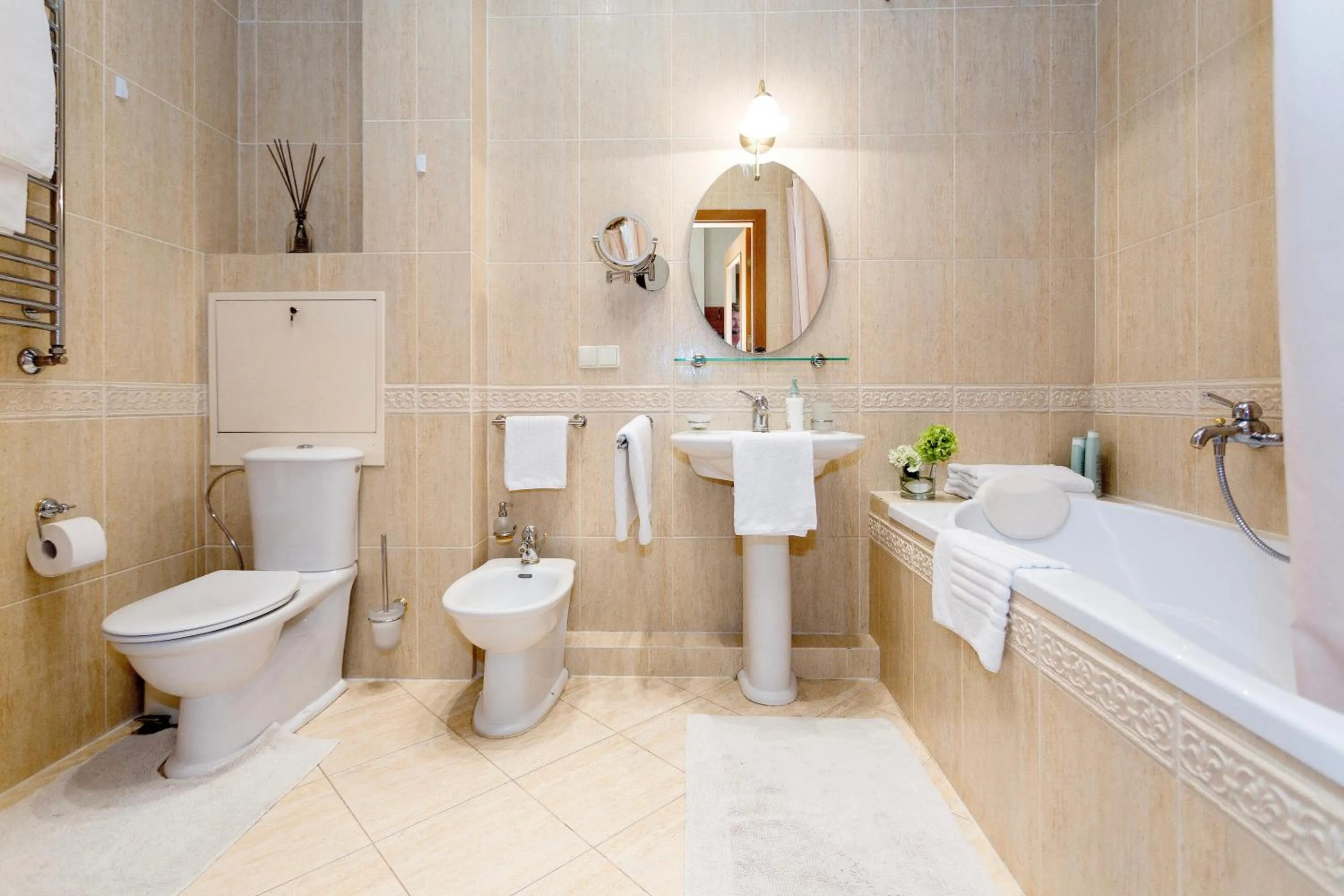 Shower in Vilnius Apartments & Suites – Old Town