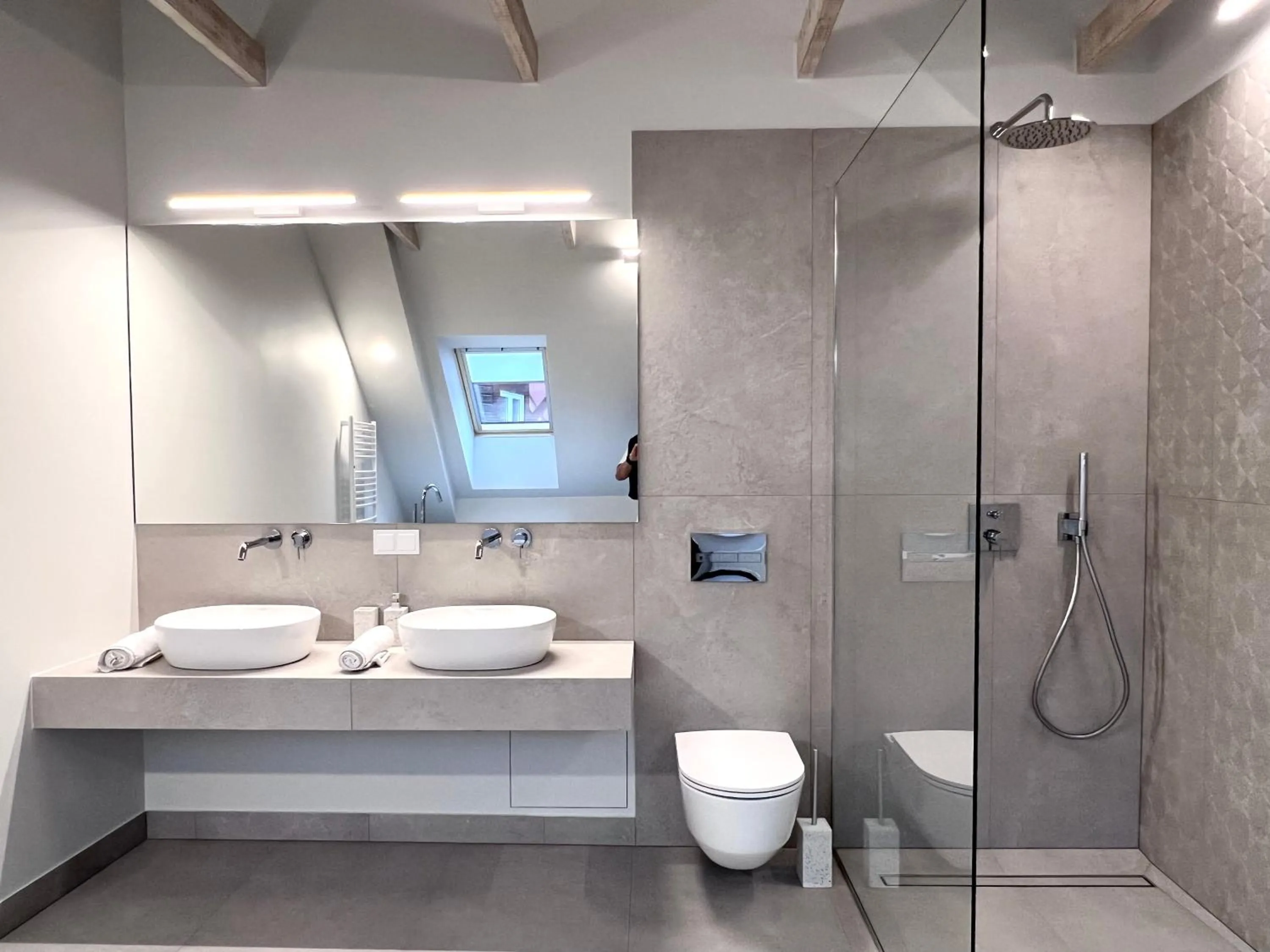 Shower in Vilnius Apartments & Suites – Old Town