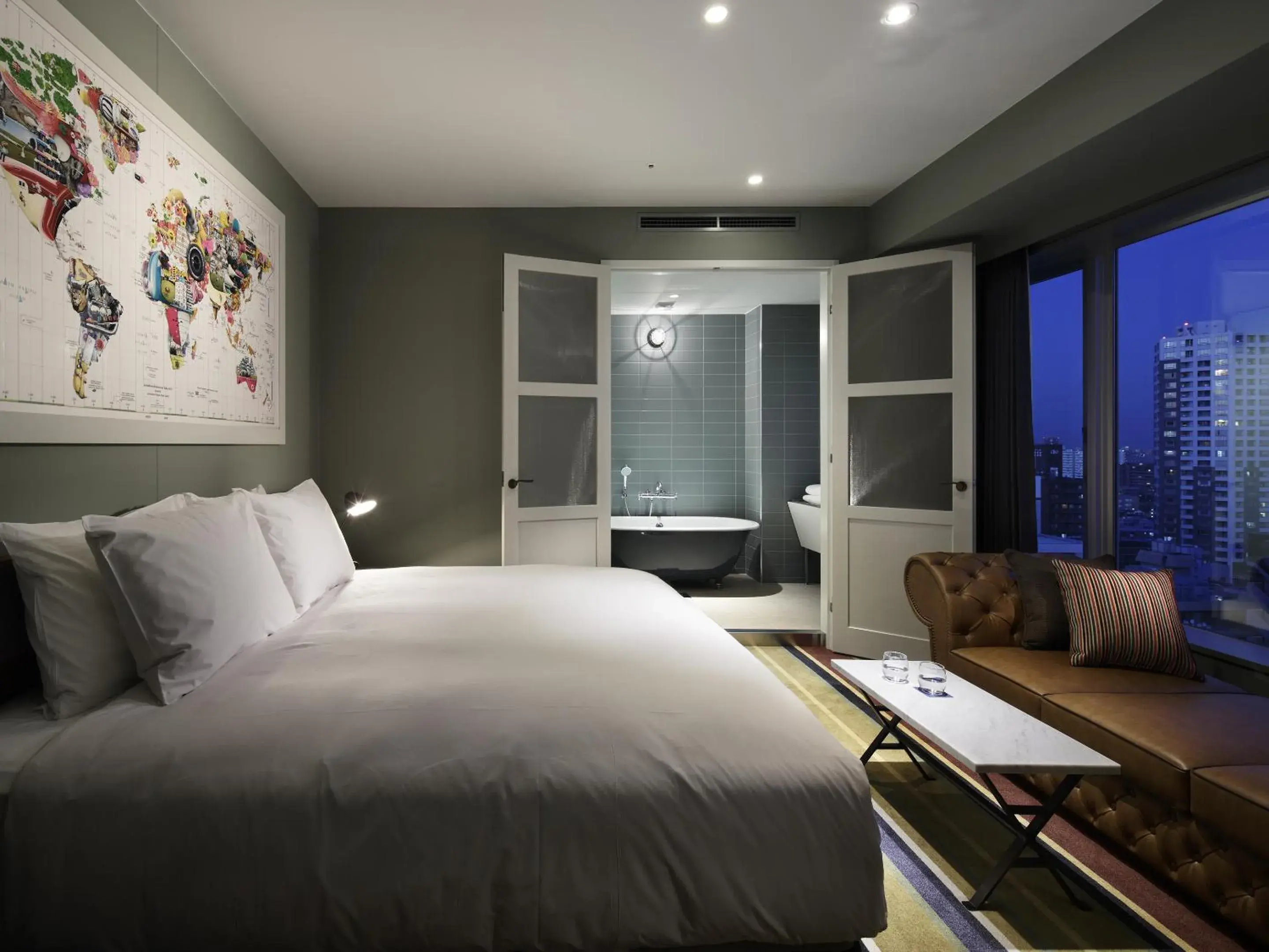 Photo of the whole room, Bed in Shinjuku Granbell Hotel Photo of the whole room, Bed in Shinjuku Granbell Hotel