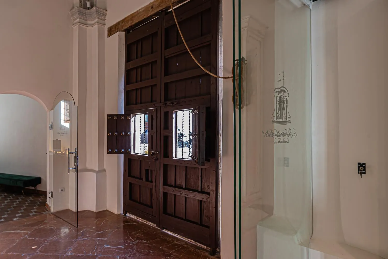 Lobby or reception in La Ermita Suites - Único Hotel Monumento de Córdoba