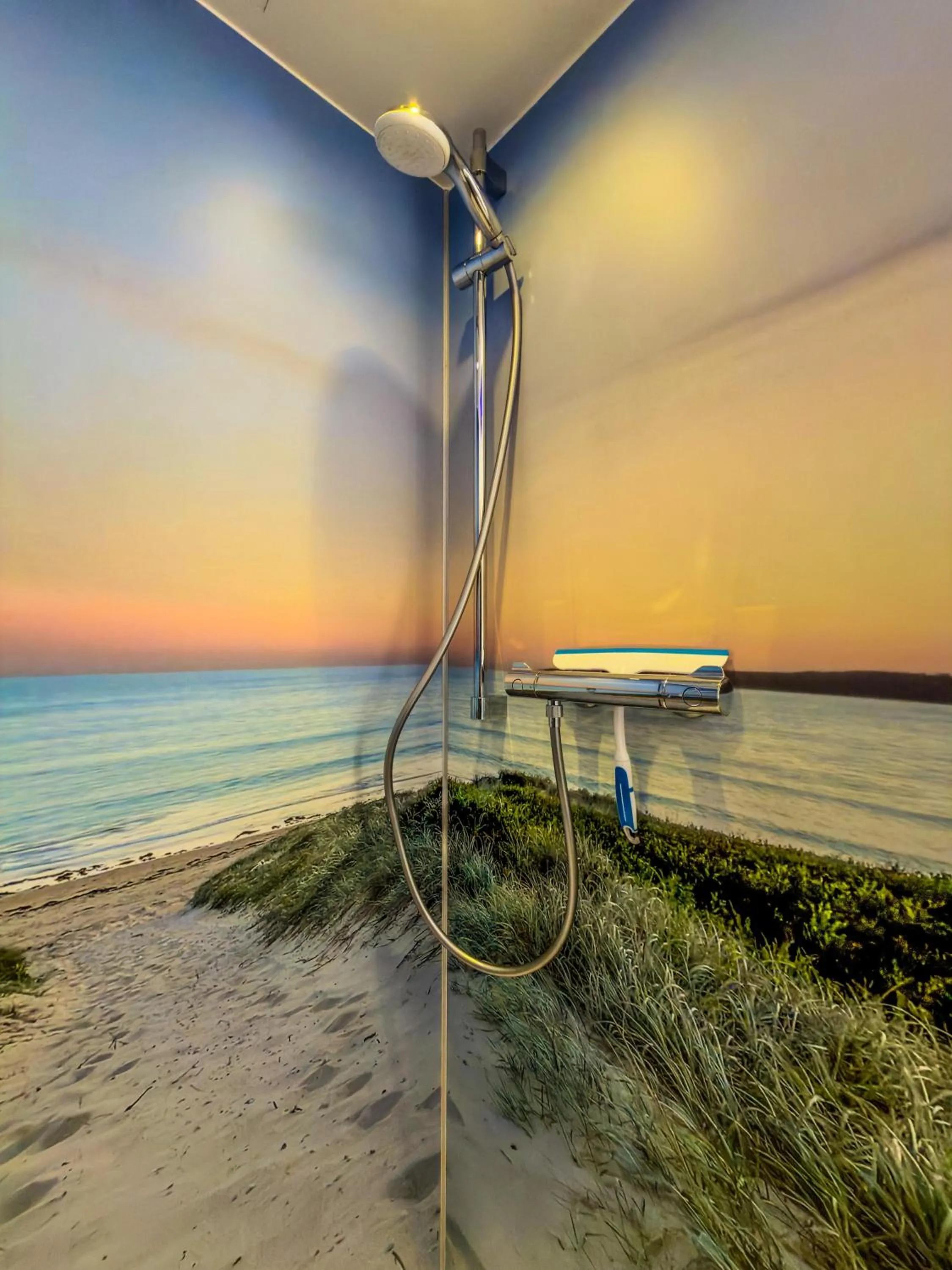 Shower in Appartement Vermietung Brunner