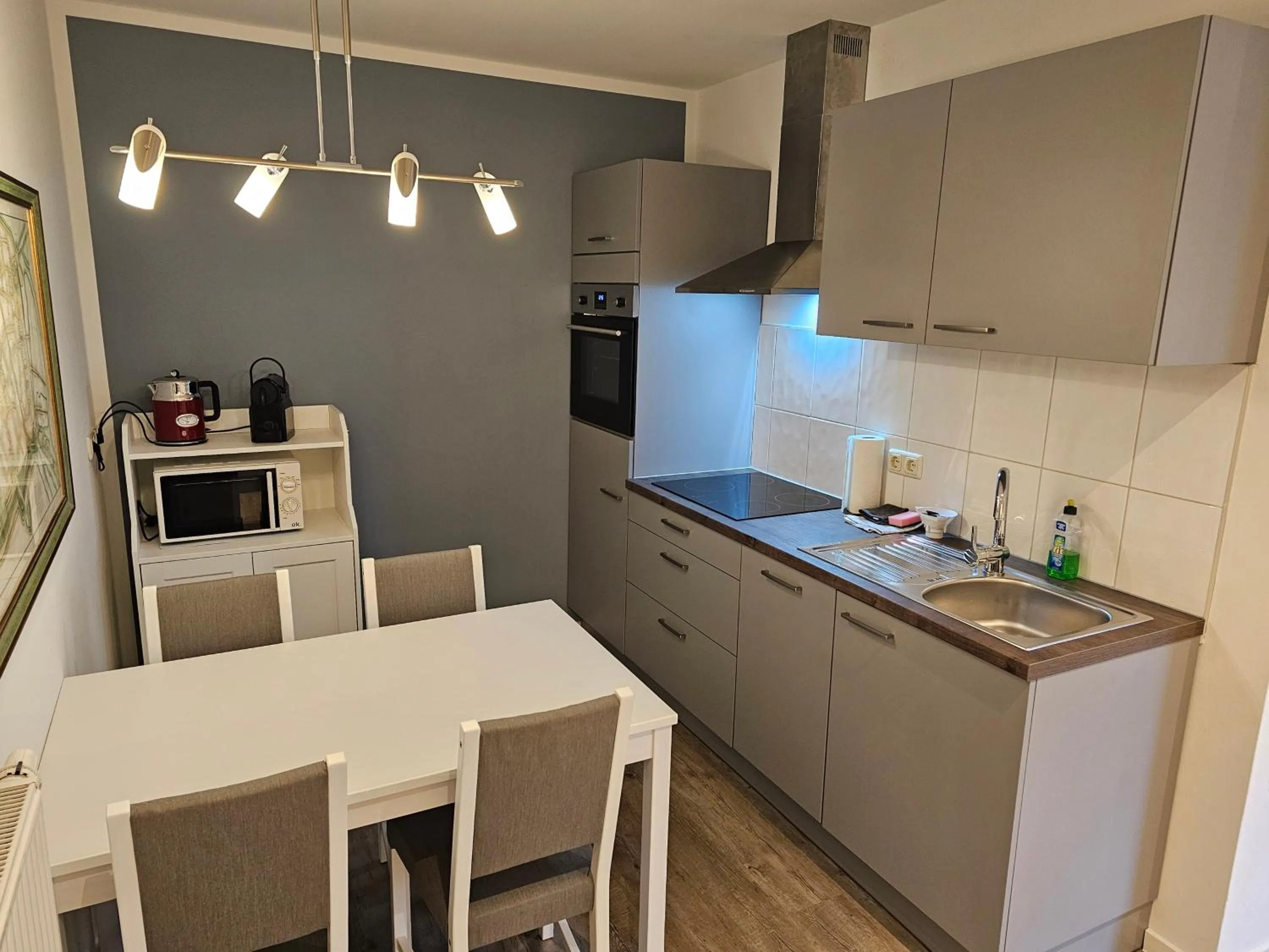 Kitchen or kitchenette in Appartement Vermietung Brunner