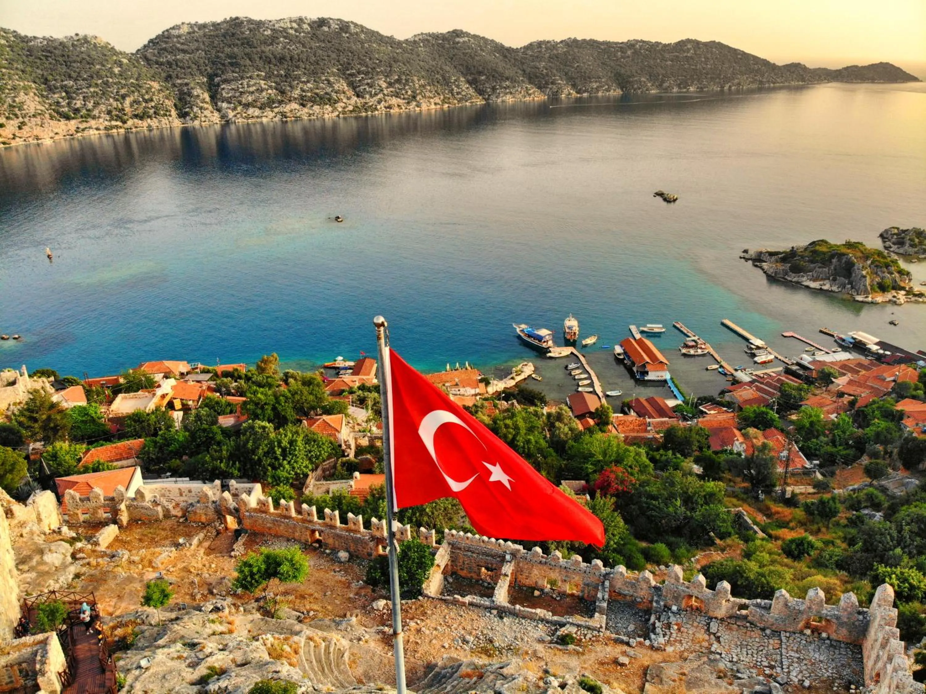 Day in Istlada Taş Ev Apart - Kekova View
