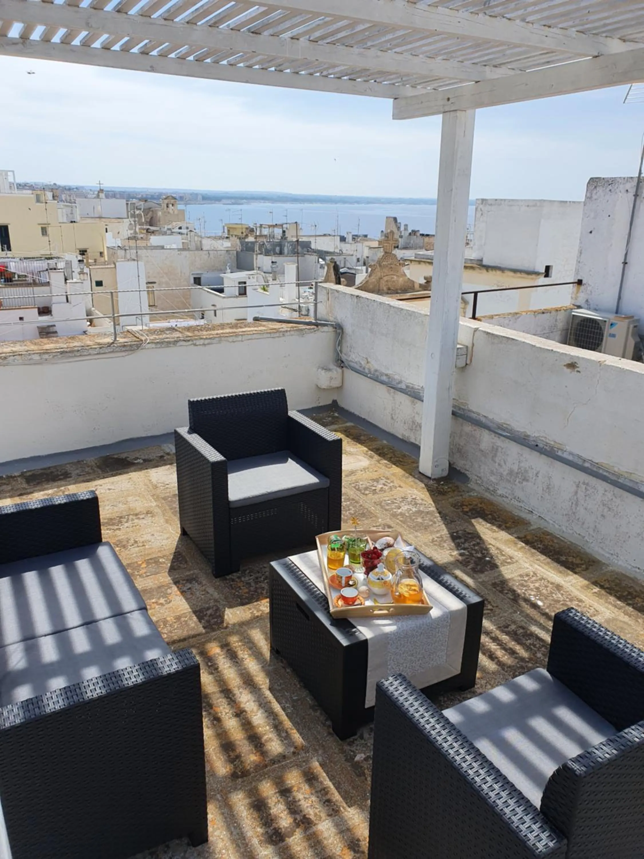 Balcony/Terrace in B&B Mescia Marina