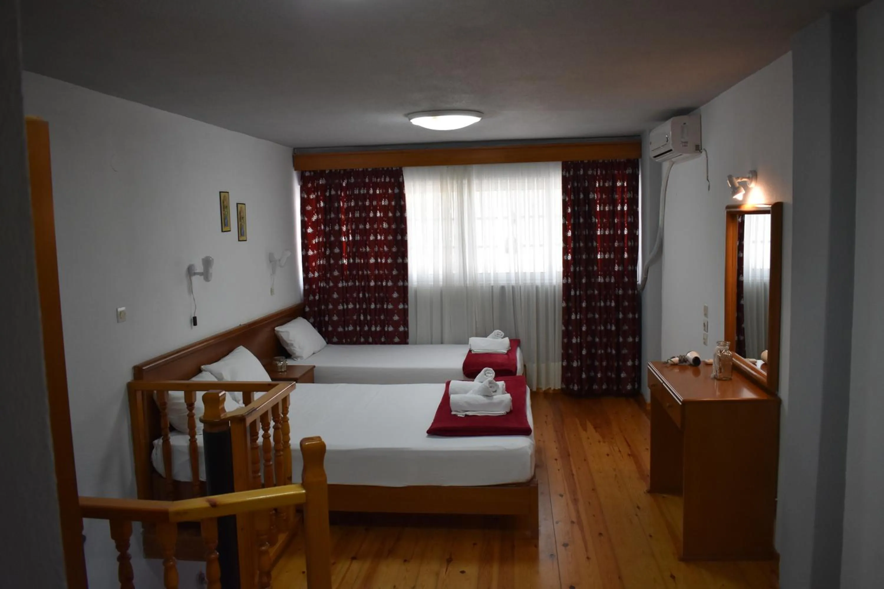Bed in Galanis Studios and Apartments