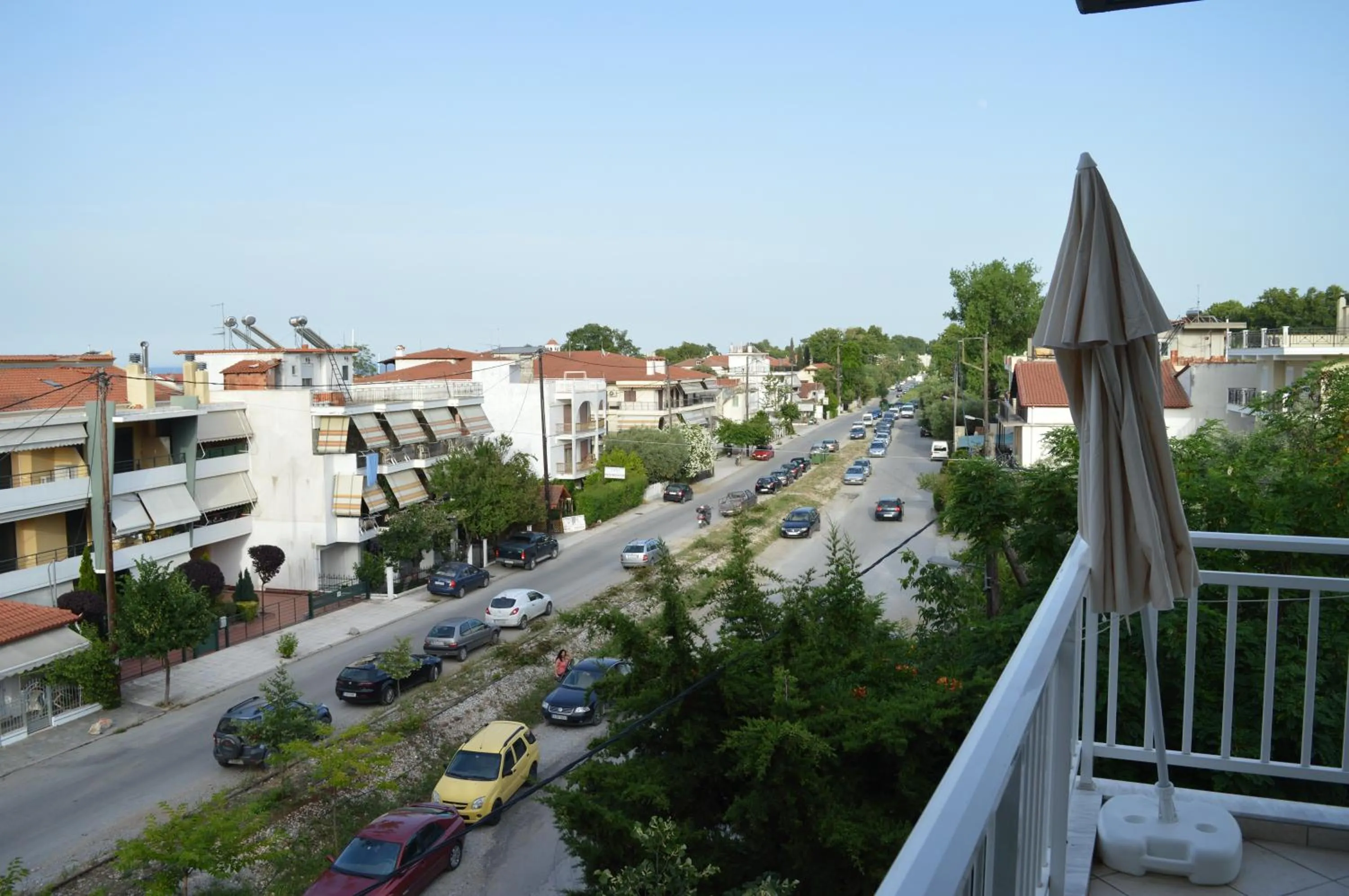 Street view in Galanis Studios and Apartments