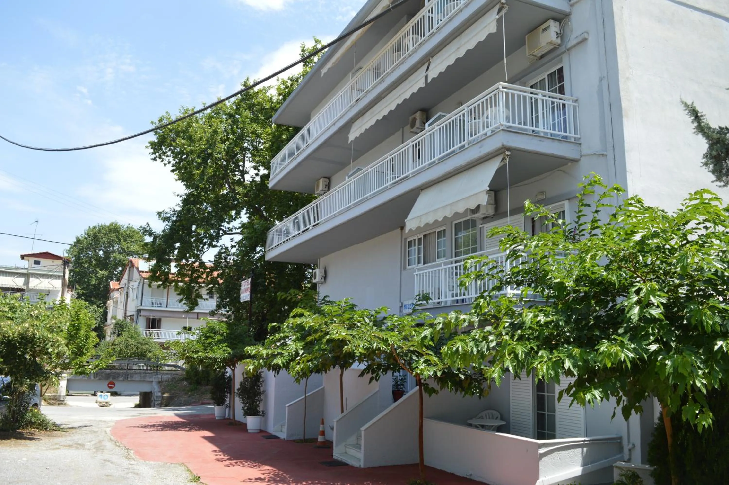 Floor plan in Galanis Studios and Apartments