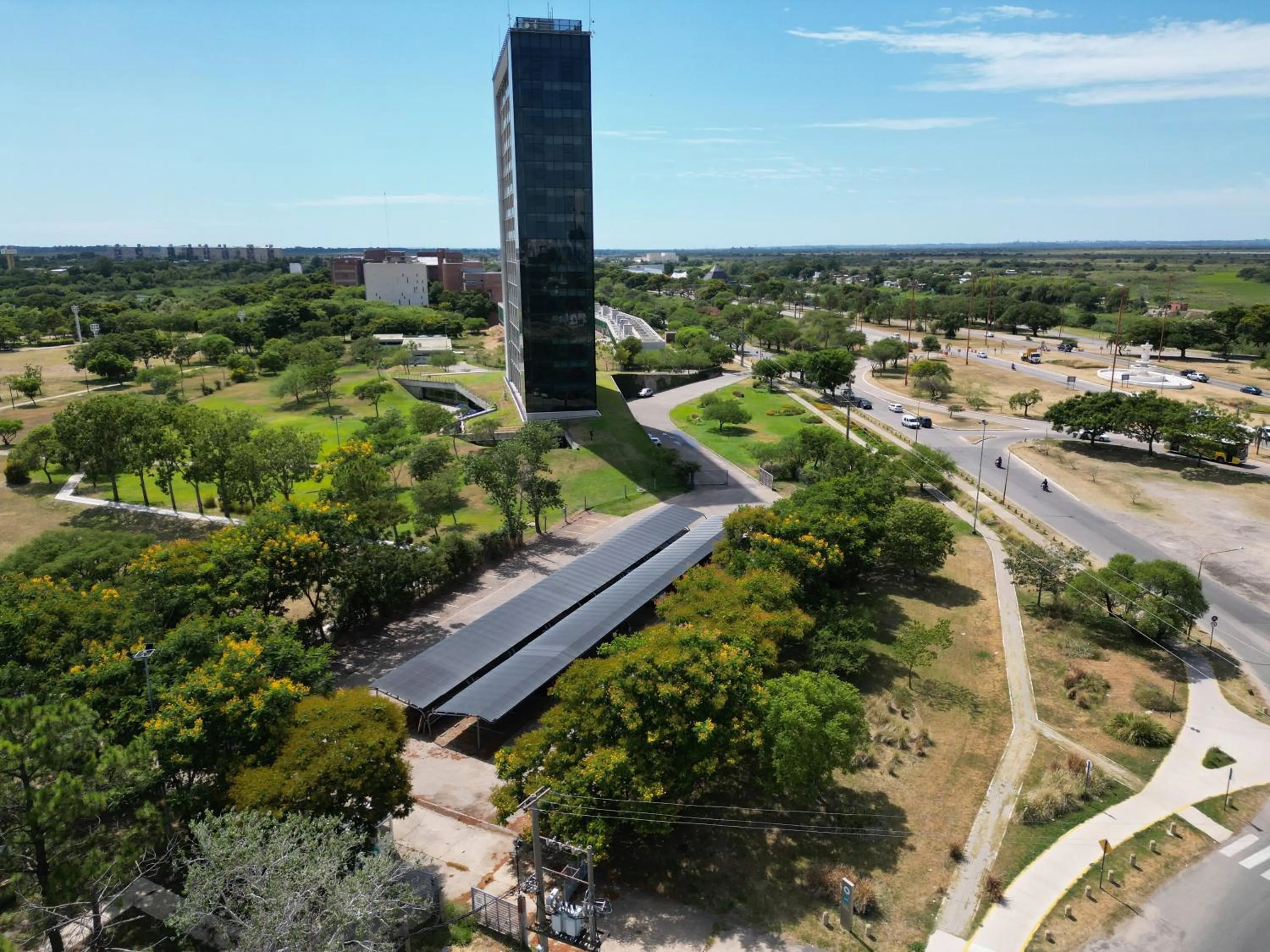 Bird's eye view in Hotel UNL-ATE