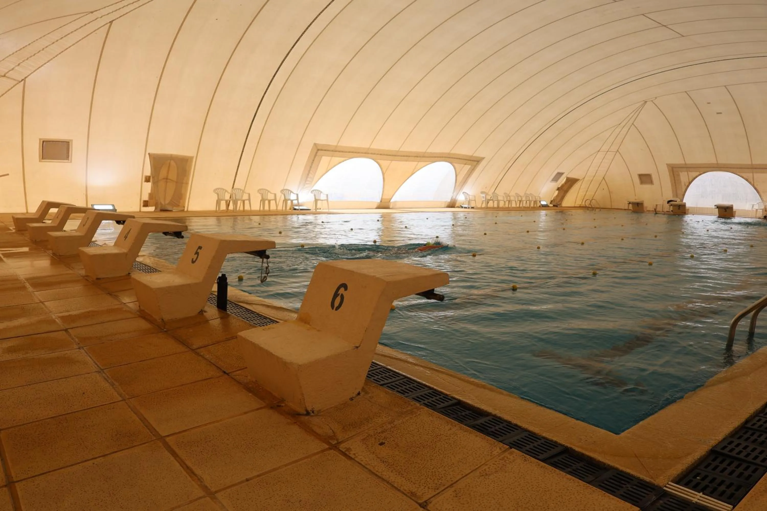 Swimming pool in Hotel UNL-ATE