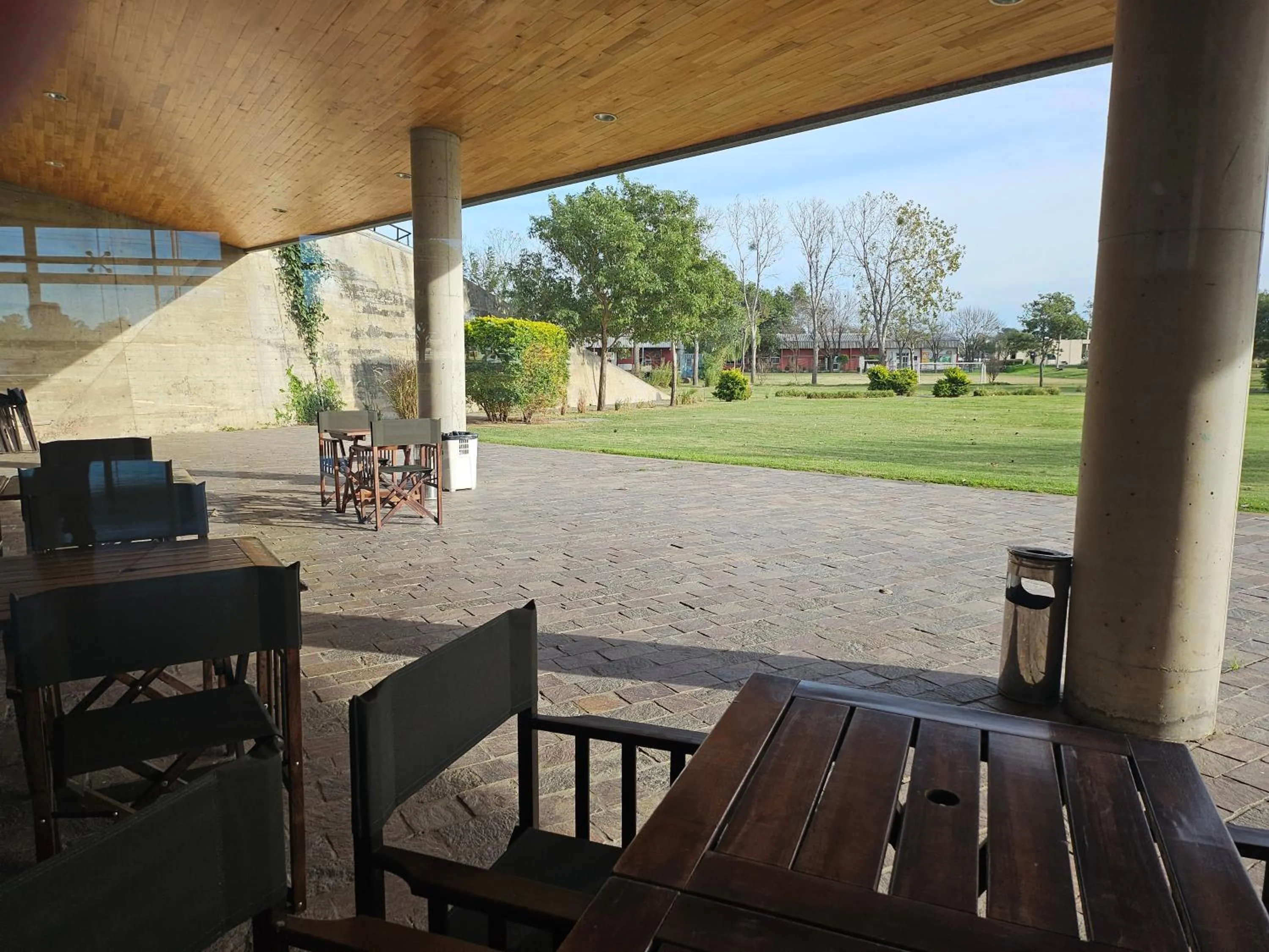 Garden view in Hotel UNL-ATE