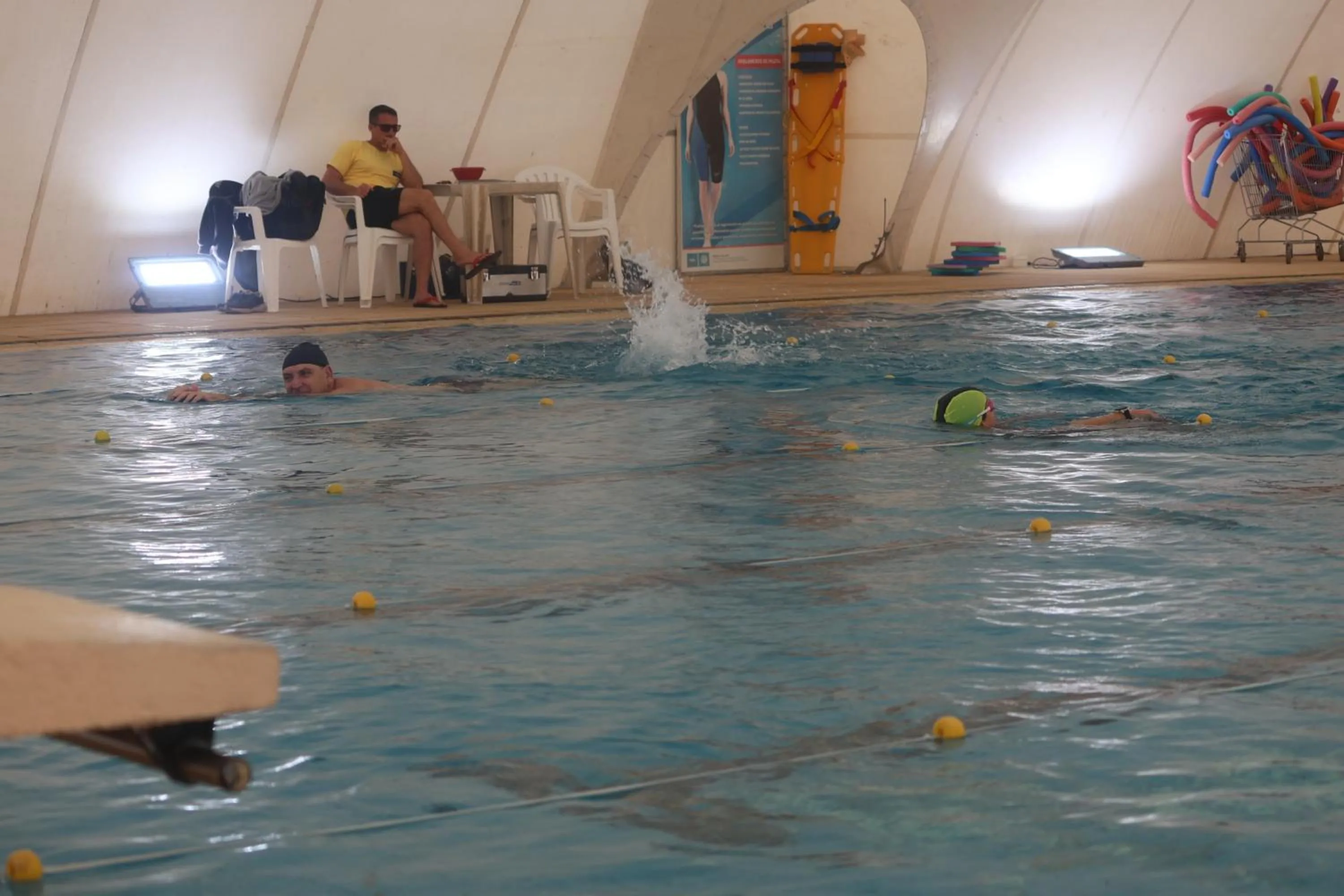 Swimming pool in Hotel UNL-ATE