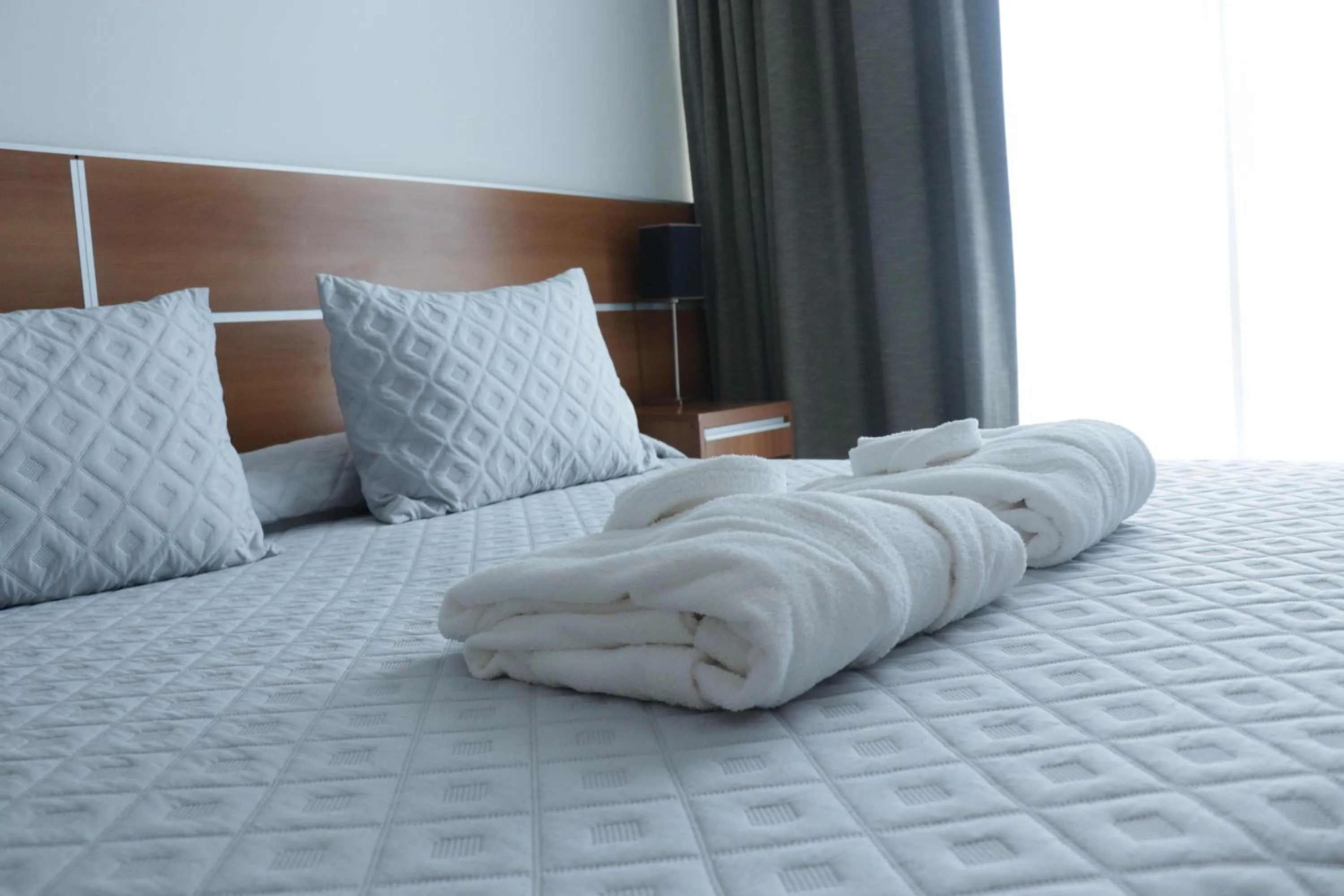 Bed in Hotel UNL-ATE