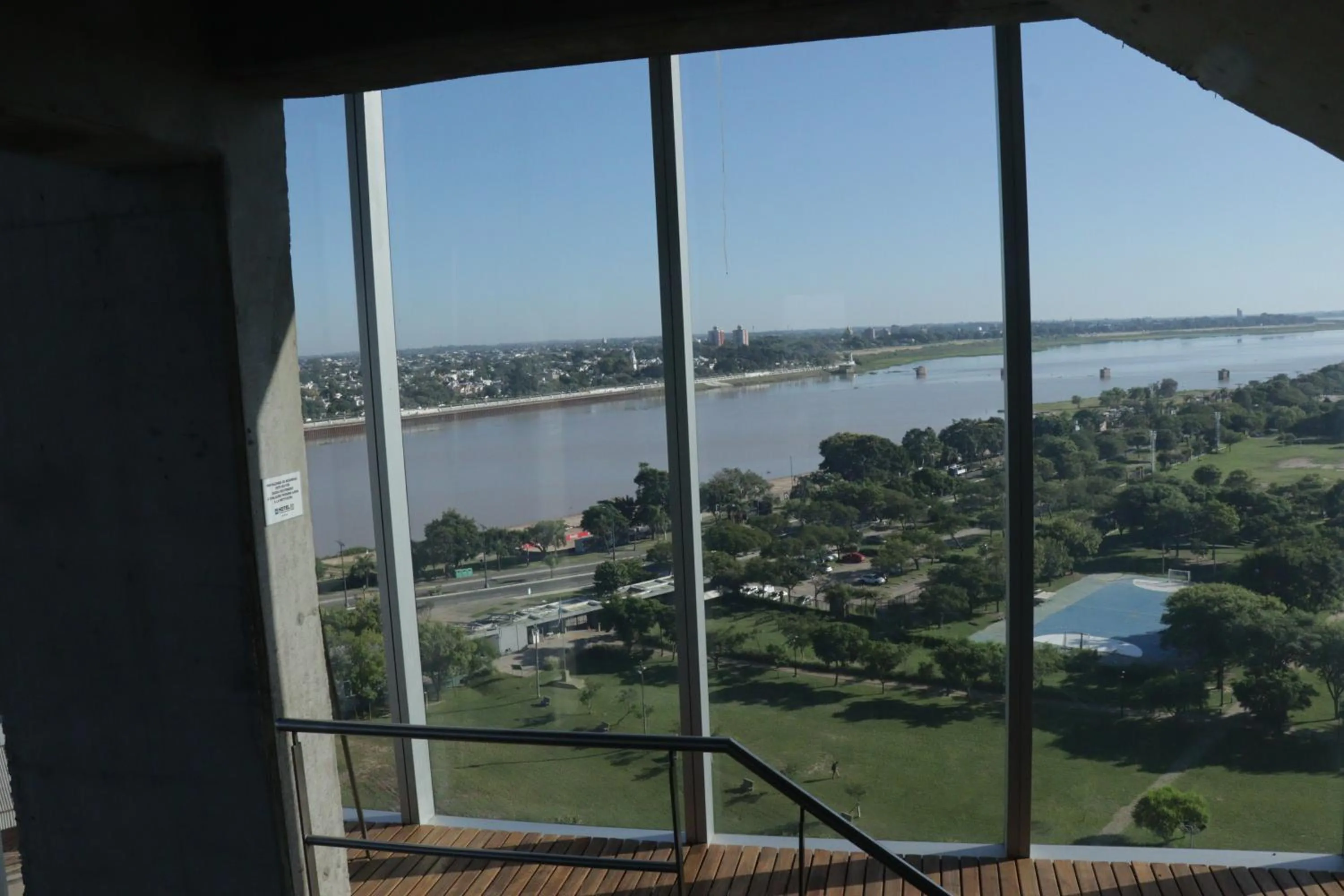 Lake view in Hotel UNL-ATE