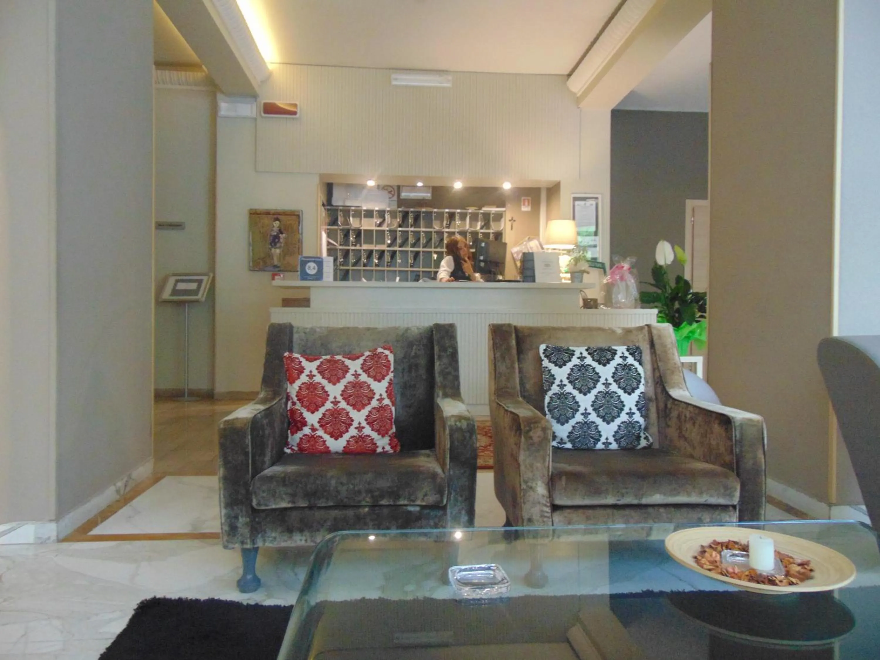 Lobby or reception in Hotel delle Terme & Spa