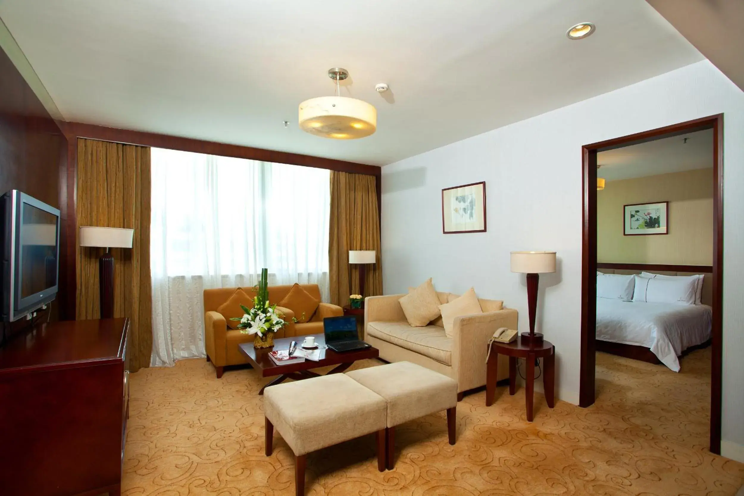 Living room, Bed in Liuhua Hotel Living room, Bed in Liuhua Hotel