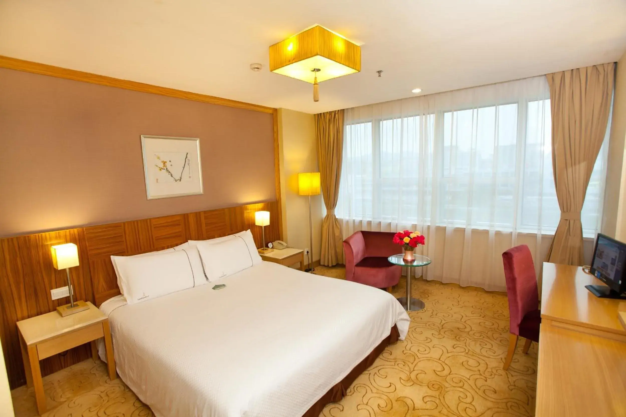 Bed in Liuhua Hotel Bed in Liuhua Hotel