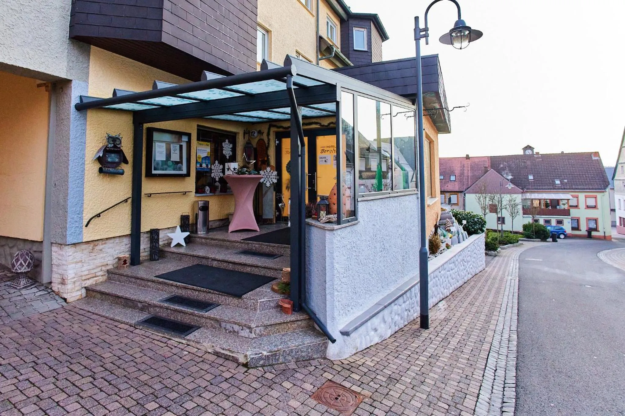 Facade/entrance in Hotel Berghof
