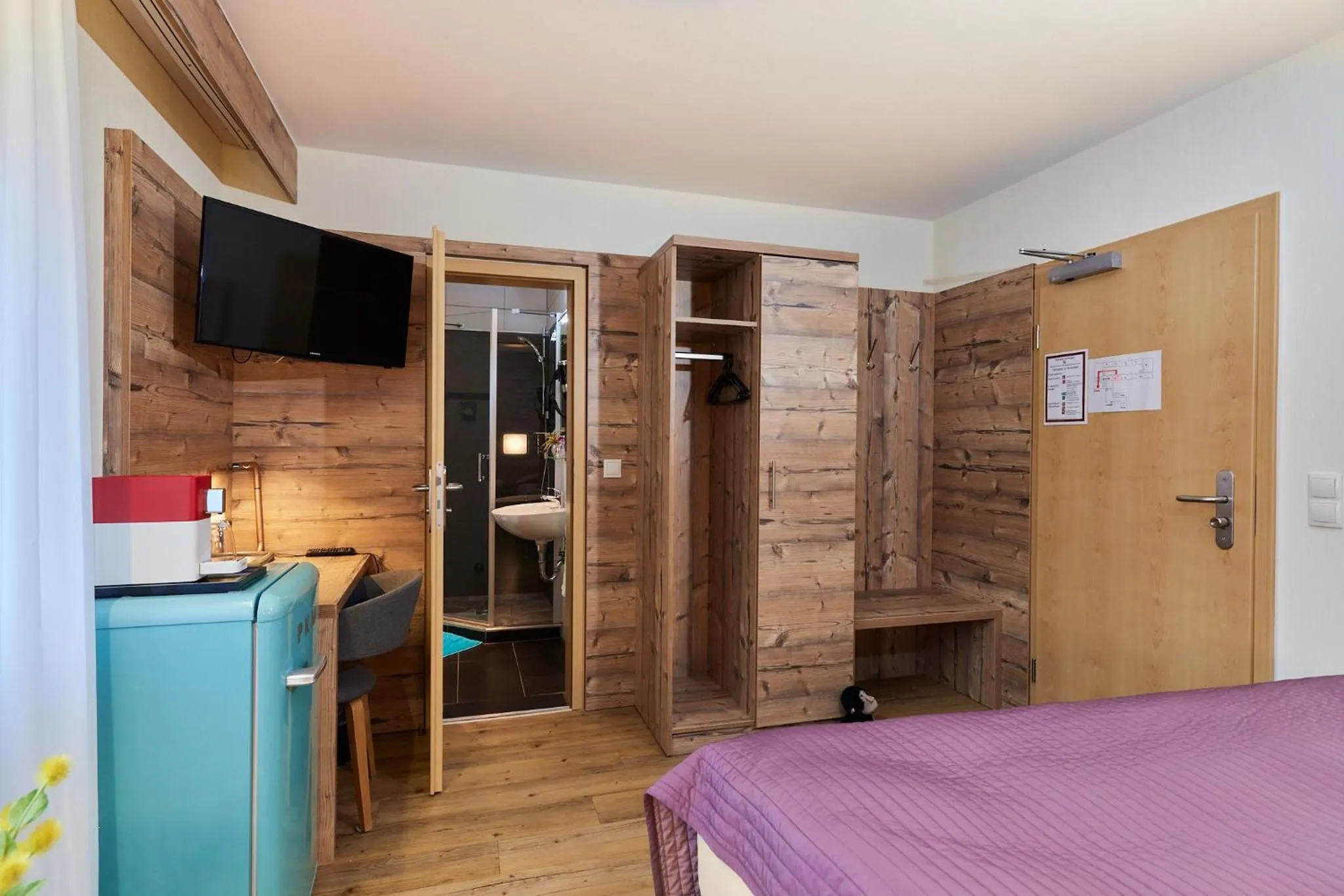 Photo of the whole room, Bed in Hotel Berghof