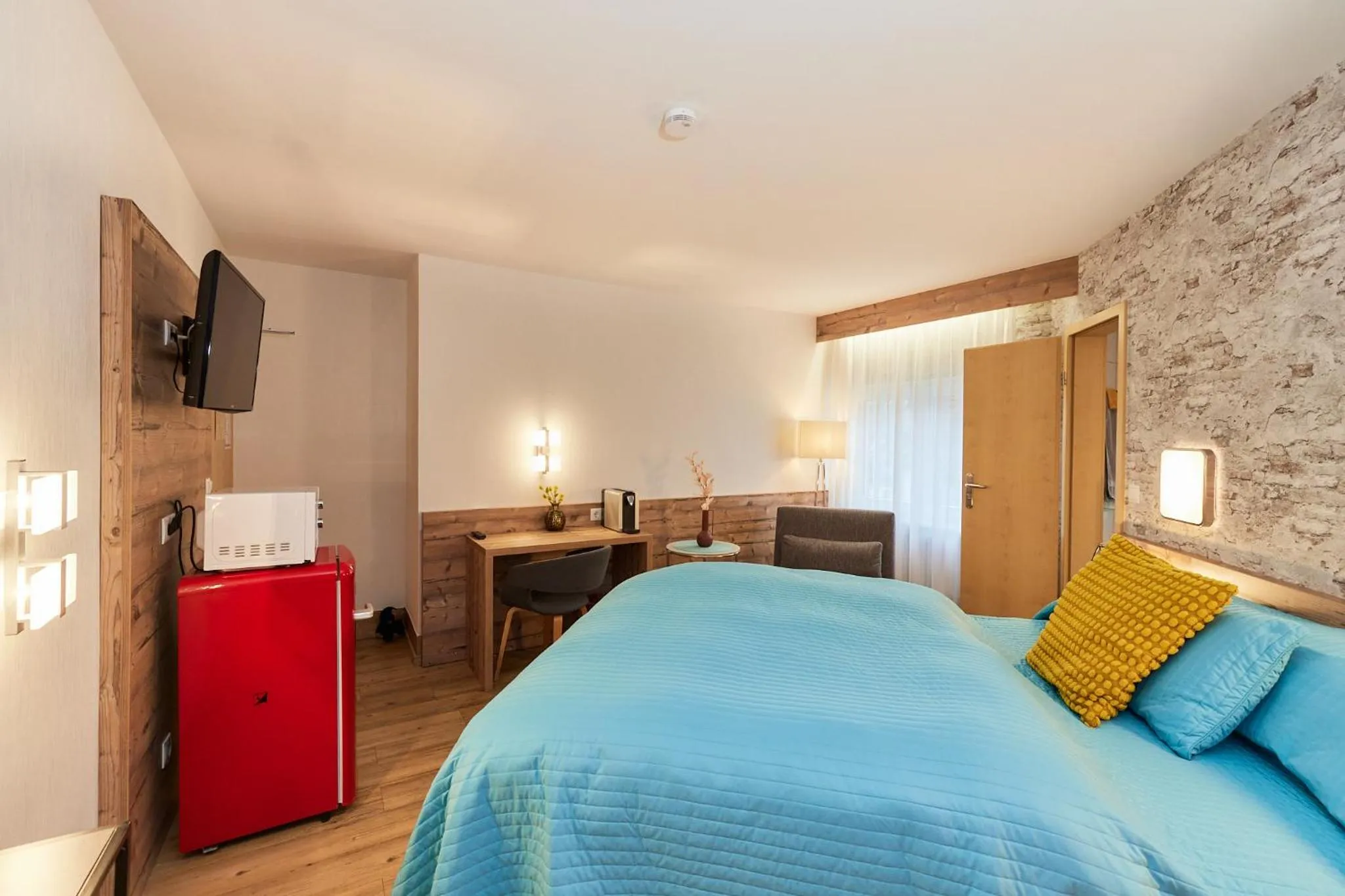 Photo of the whole room, Bed in Hotel Berghof