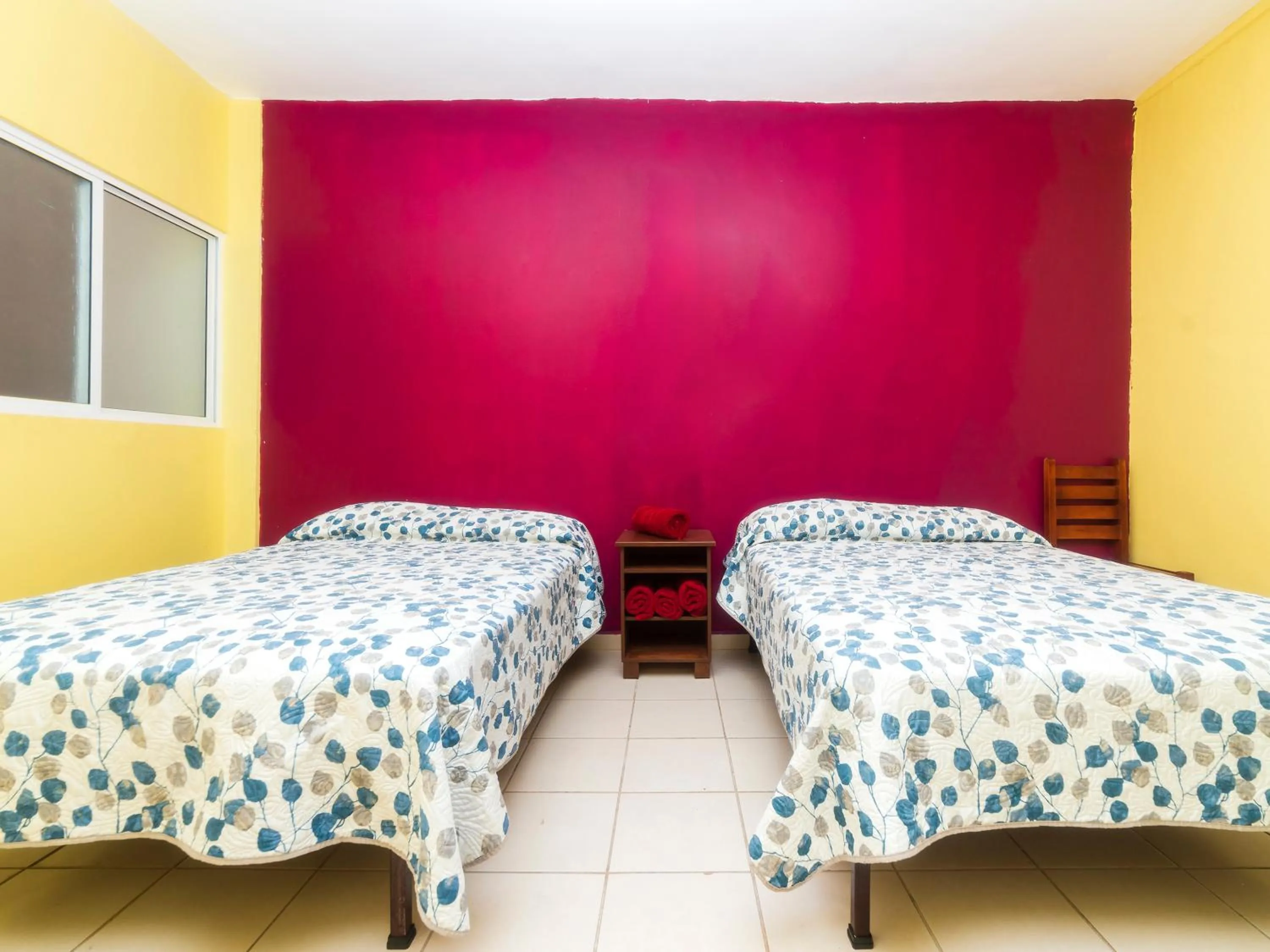 Bed in Hotel Santa Cruz