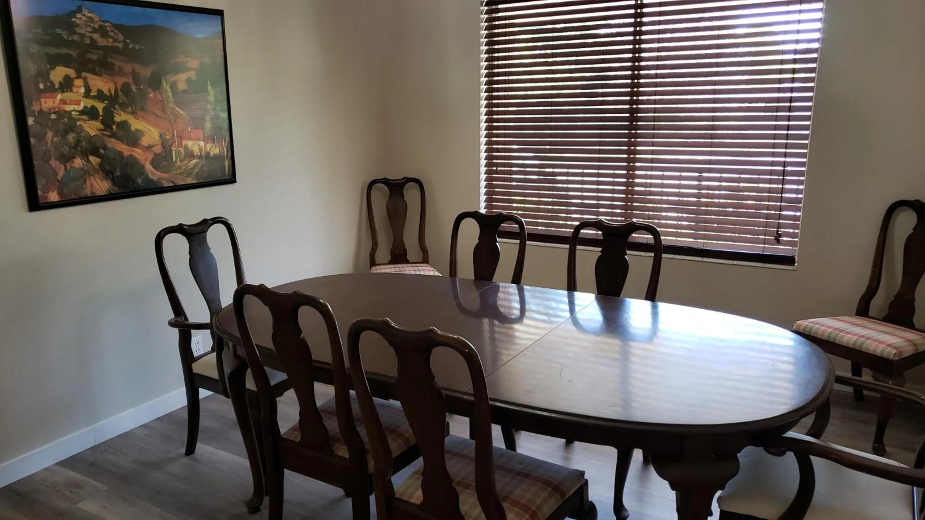 Seating area in The Orchard