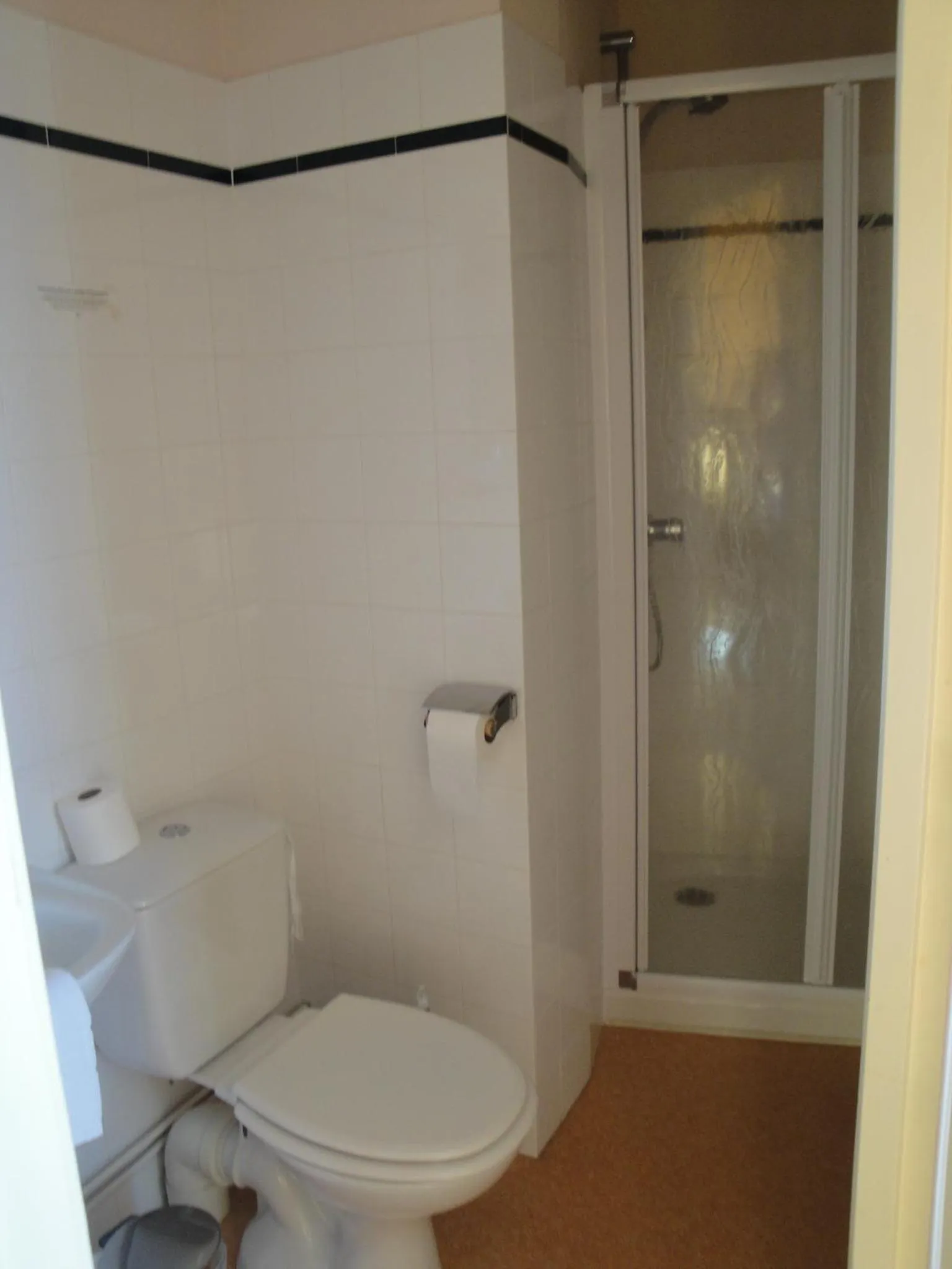 Bathroom in Hôtellerie Saint Jean