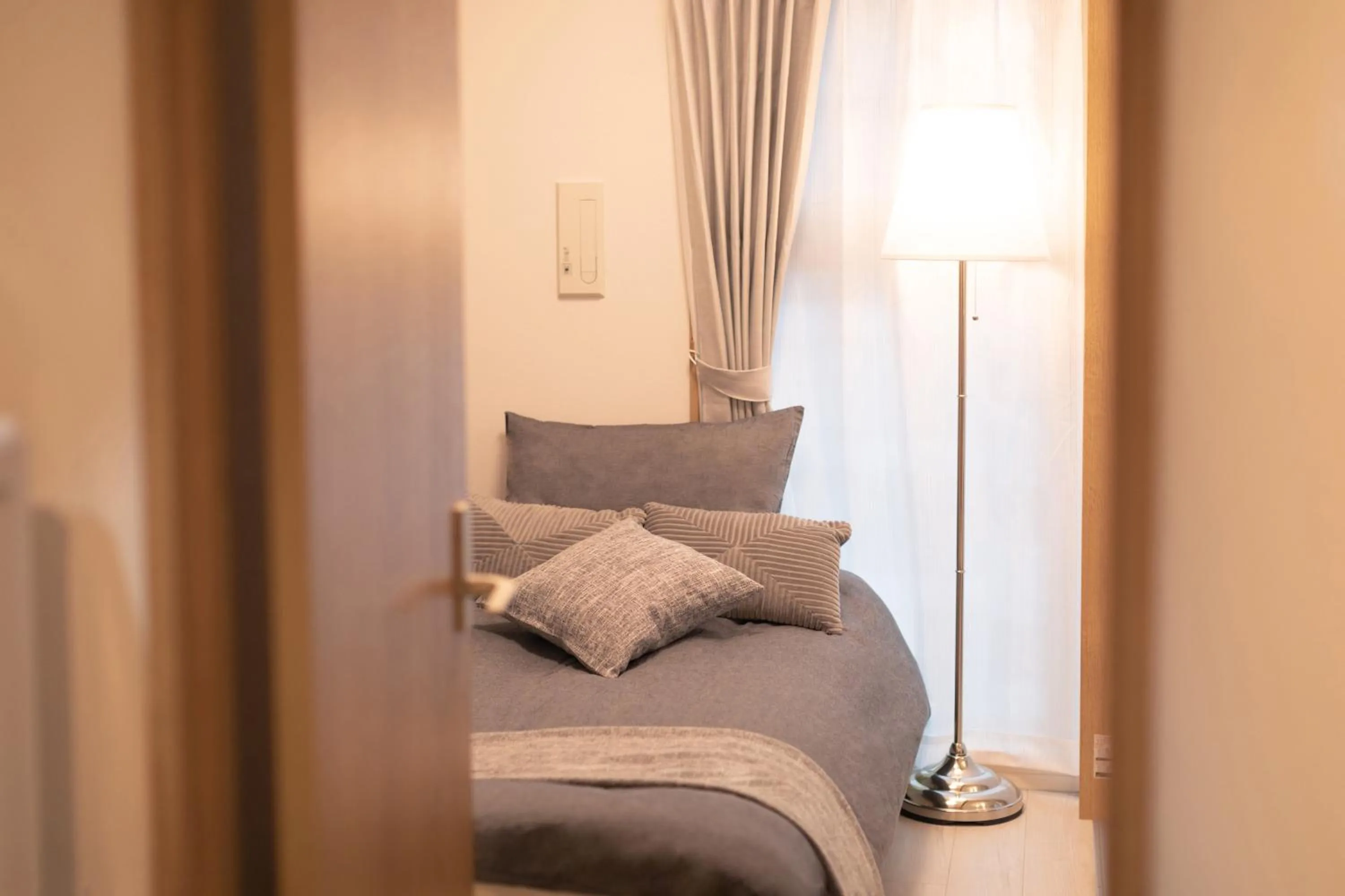 Bed in OSAKA SUNSHINE TOWER83