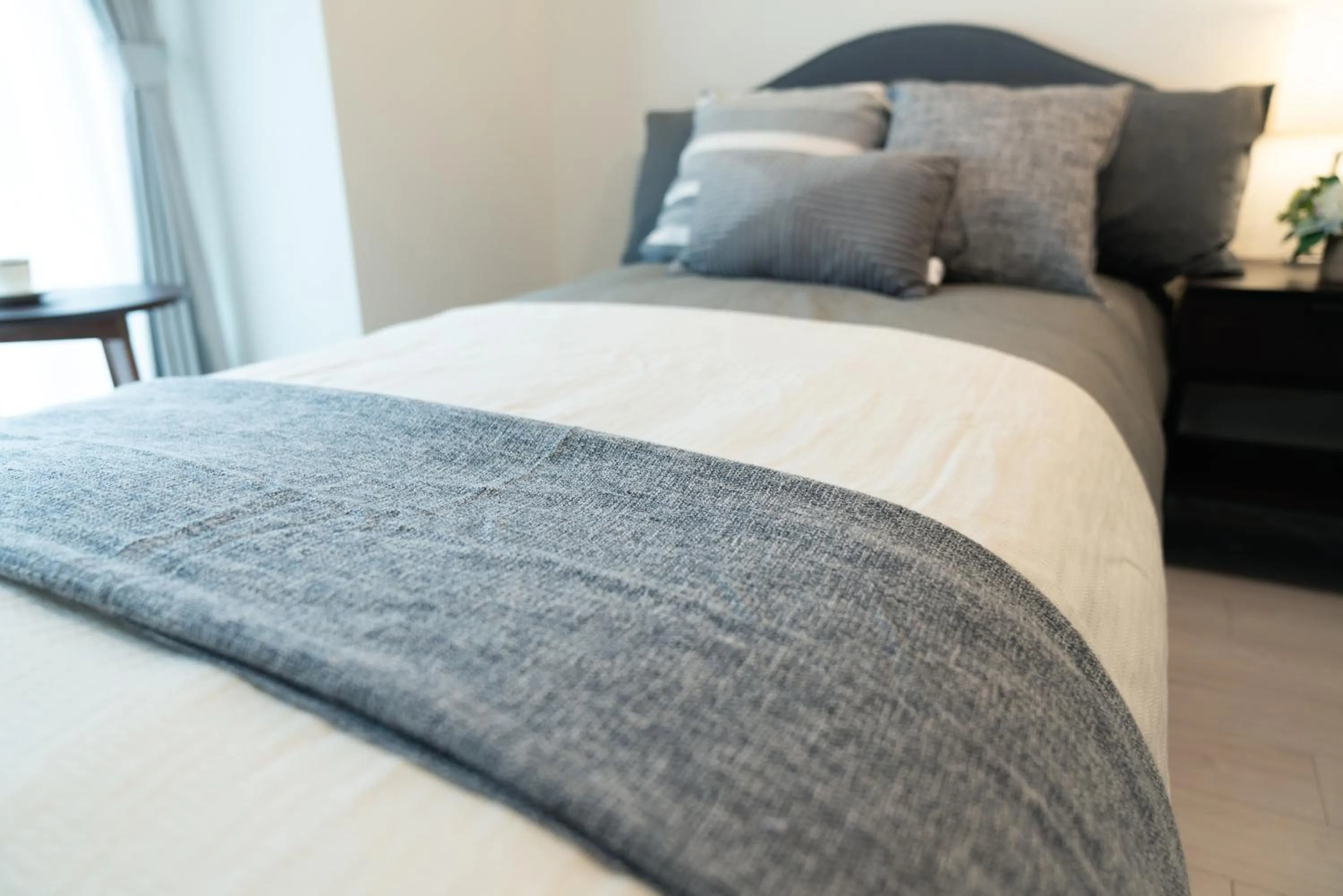 Bed in OSAKA SUNSHINE TOWER71