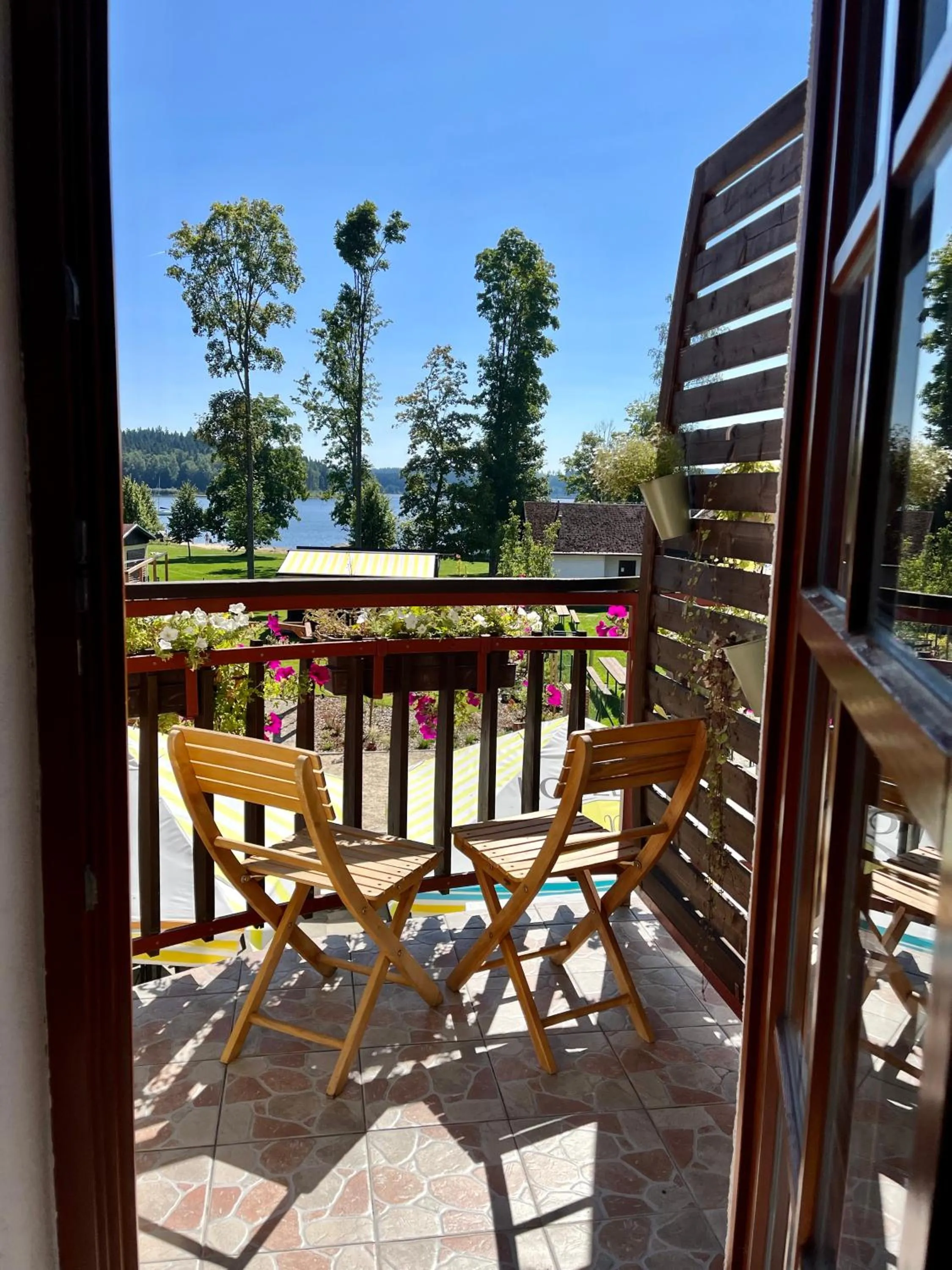 Balcony/Terrace in Hotel Na Pláži