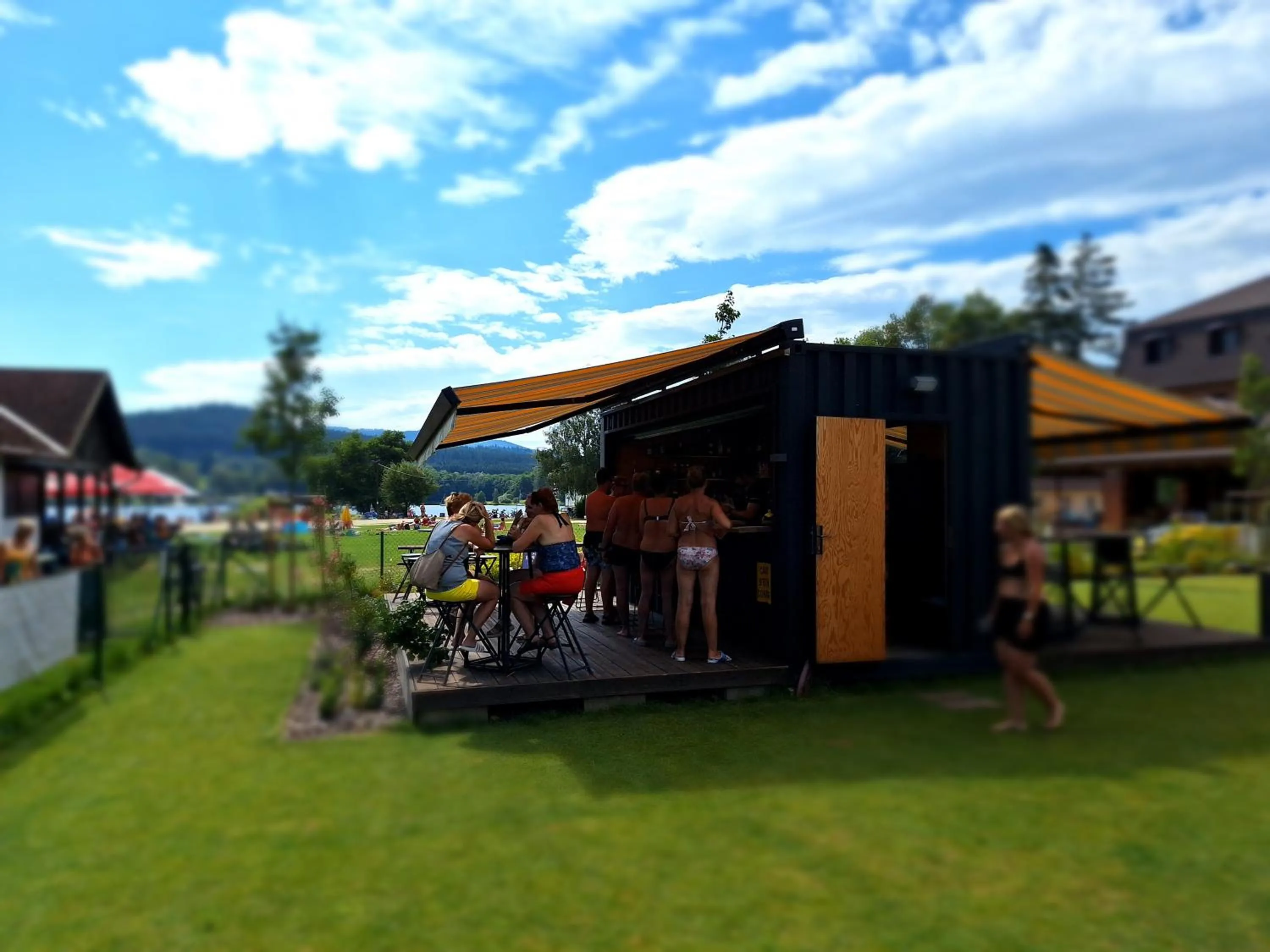 Garden in Hotel Na Pláži