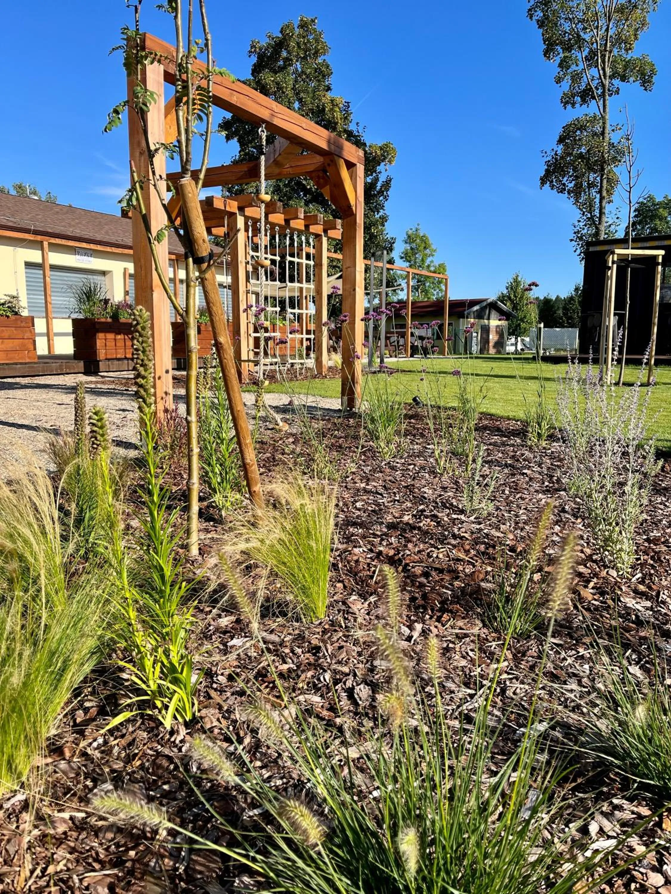 Garden in Hotel Na Pláži