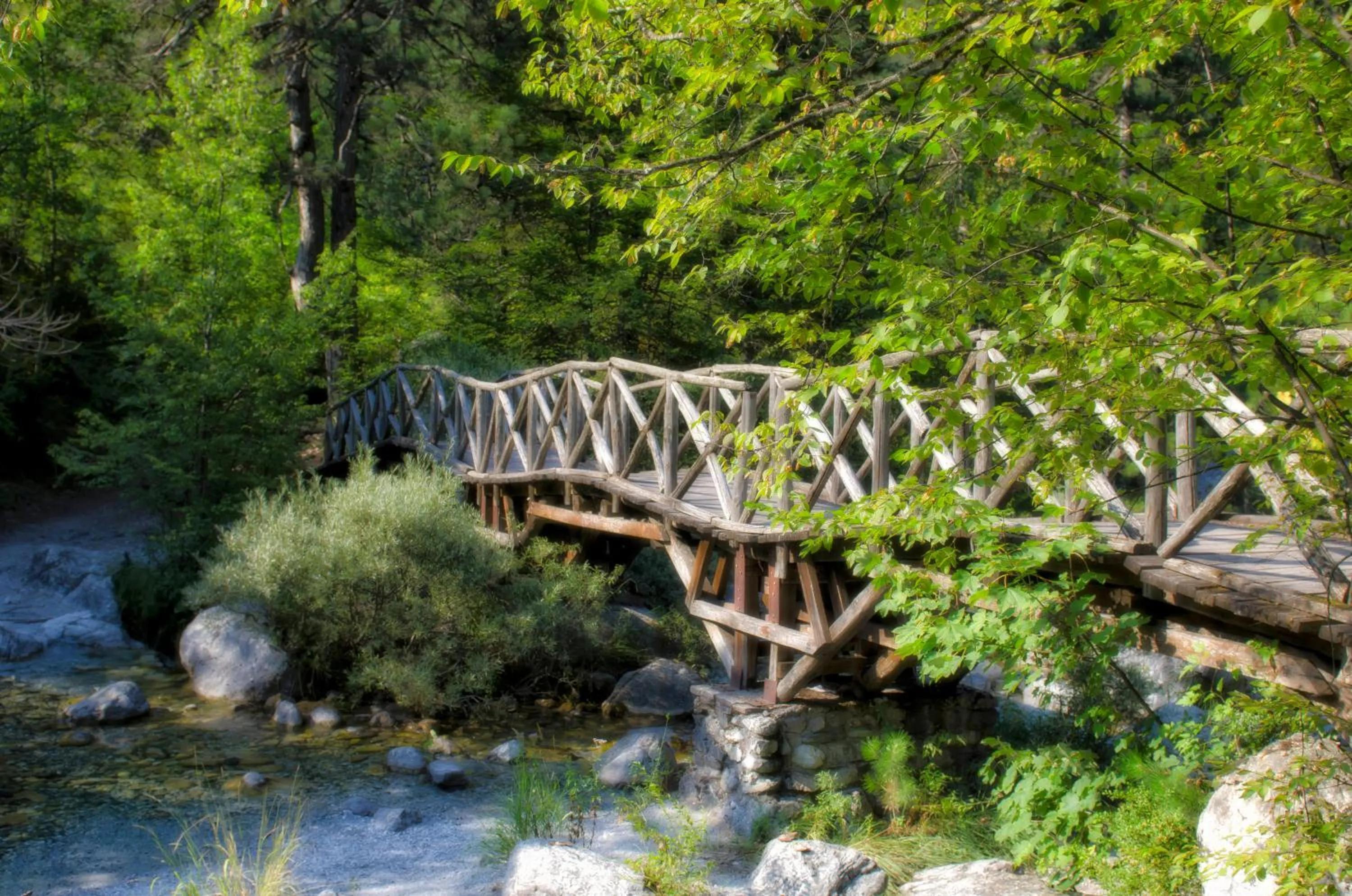Natural landscape in Galini Apartments