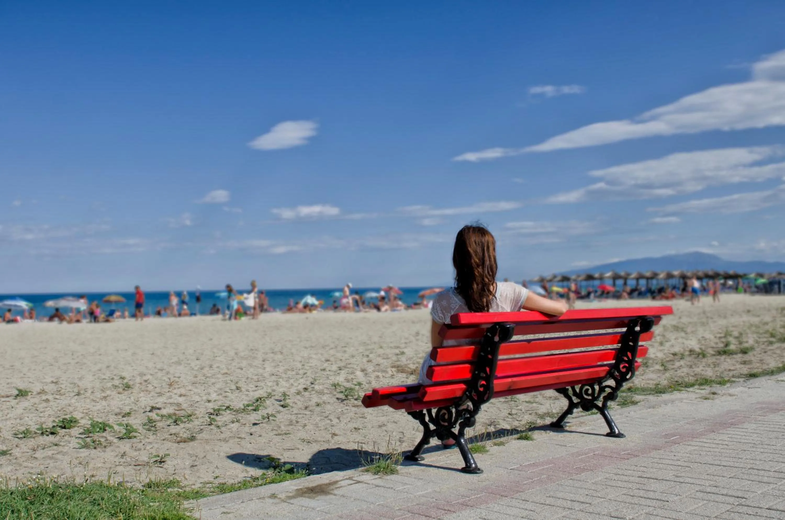 Beach in Galini Apartments