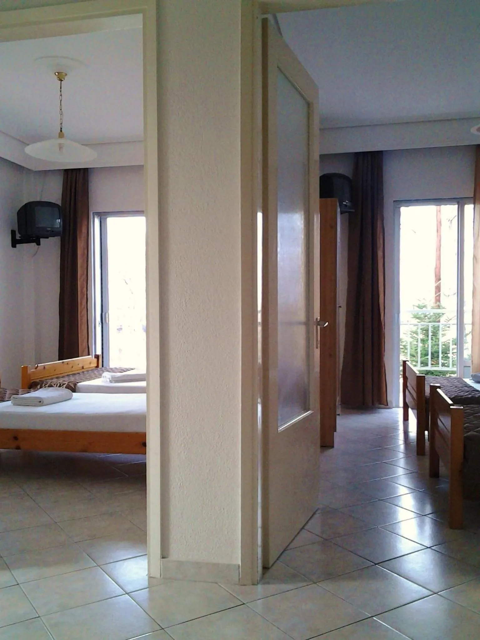 Bedroom, Bed in Galini Apartments