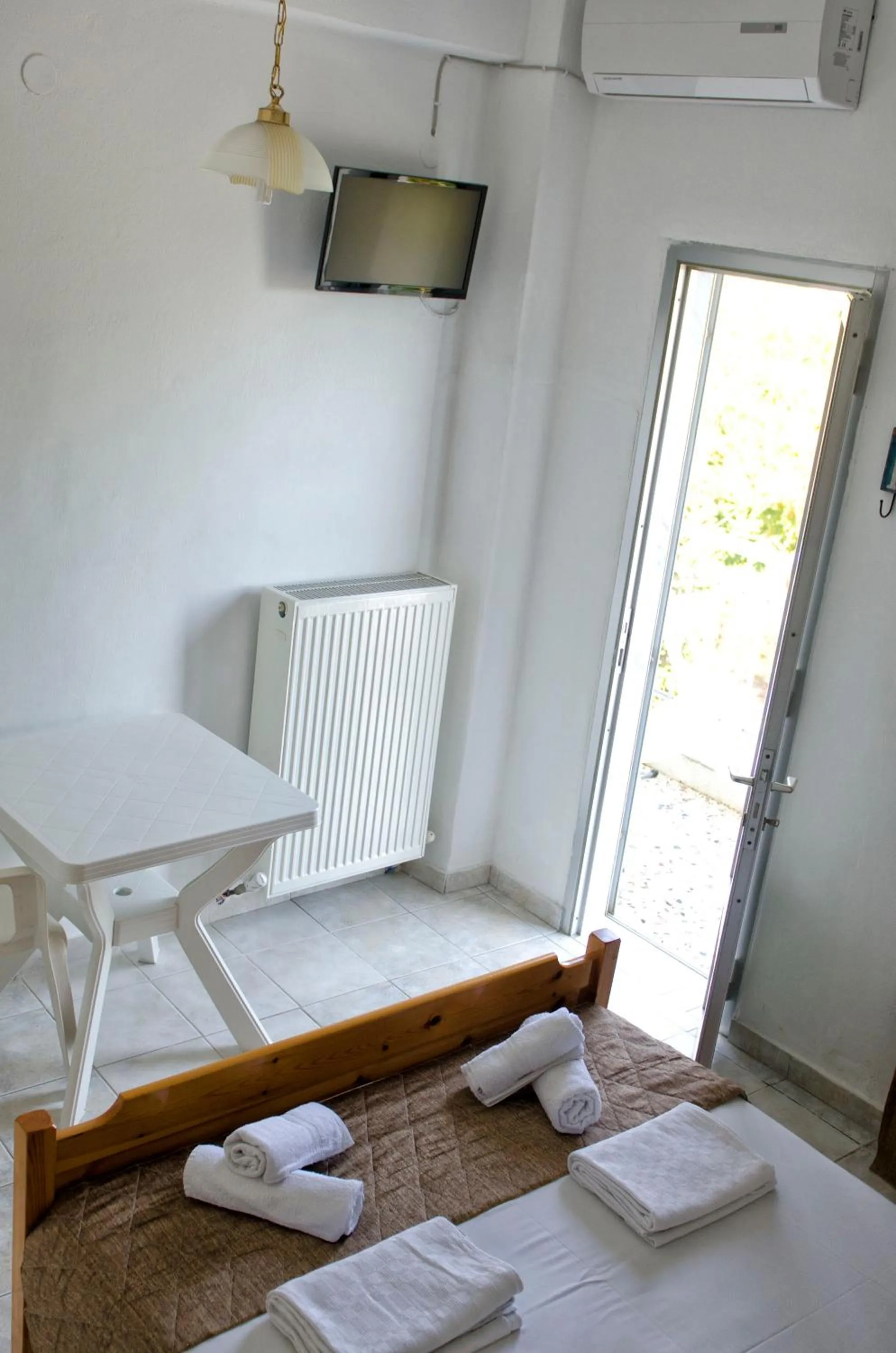 Bedroom, Bed in Galini Apartments