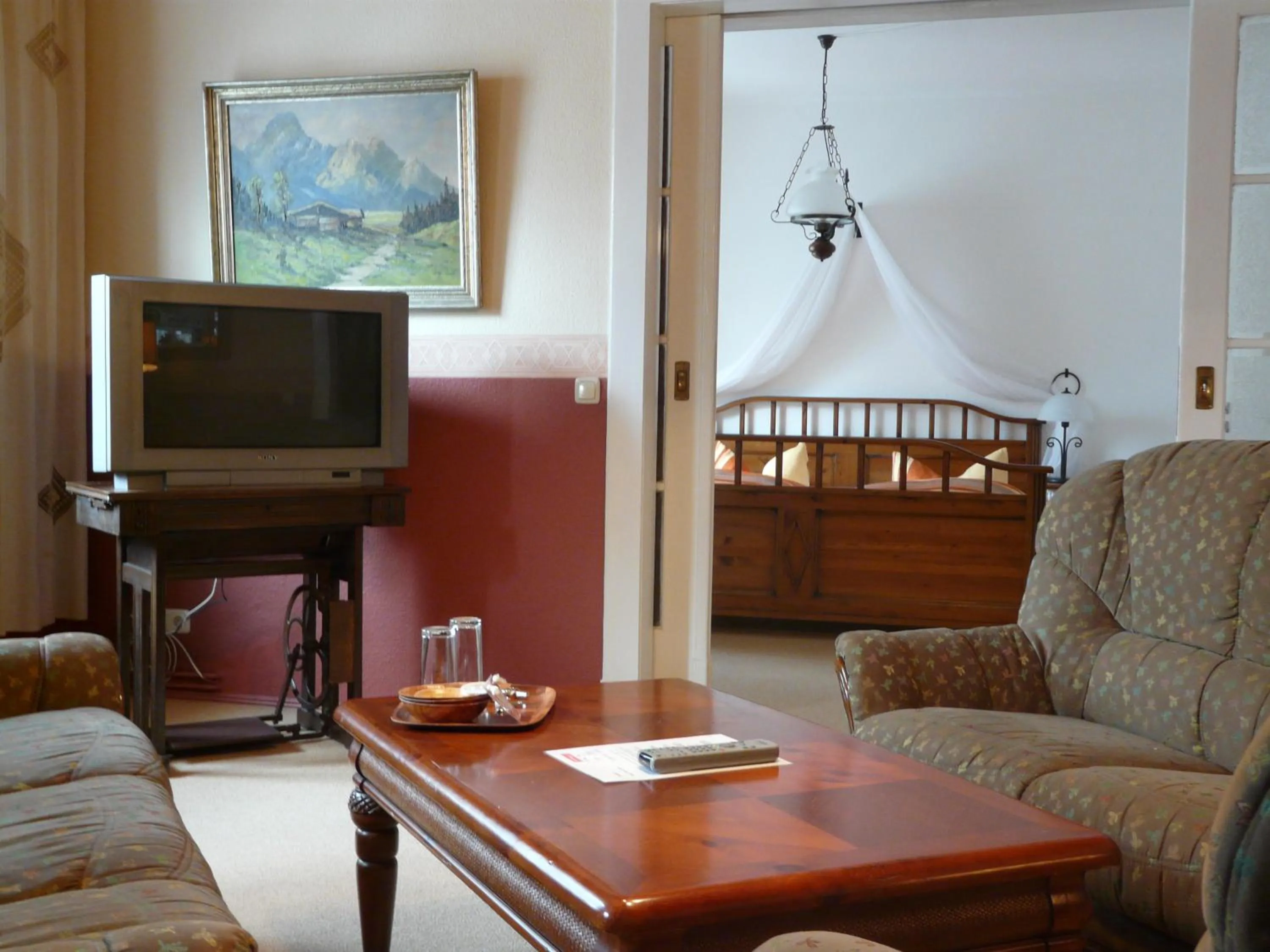Living room in Pension Wegerich