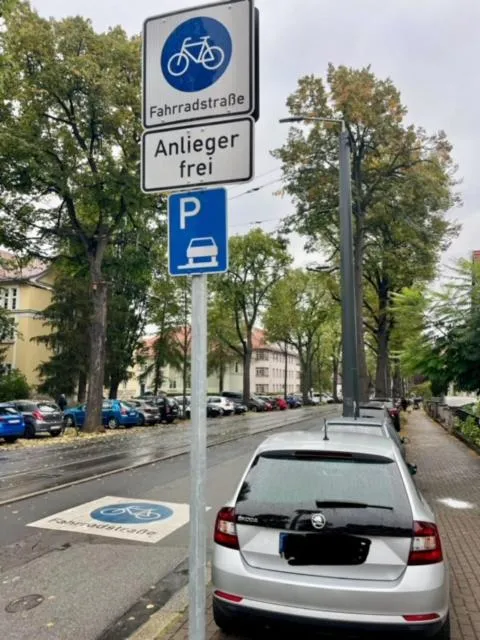 Parking in Pension Wegerich