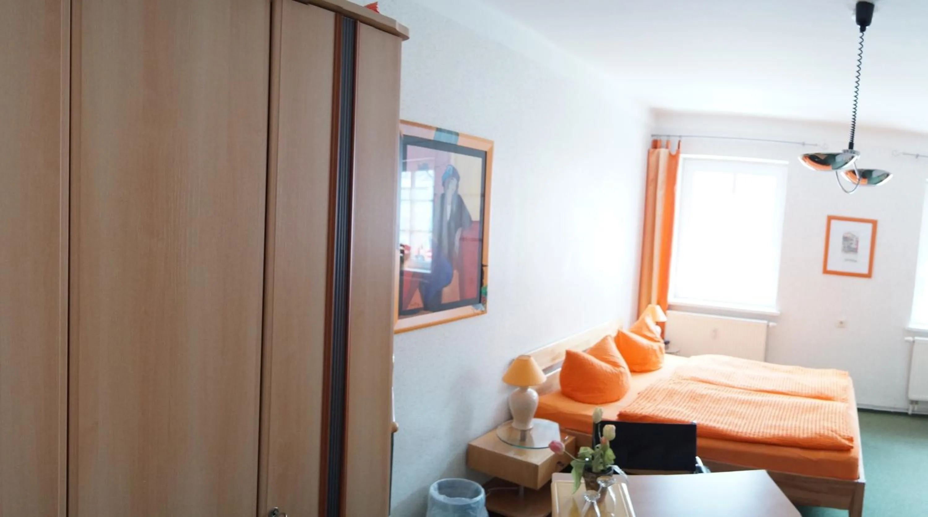 Bed in Pension Wegerich