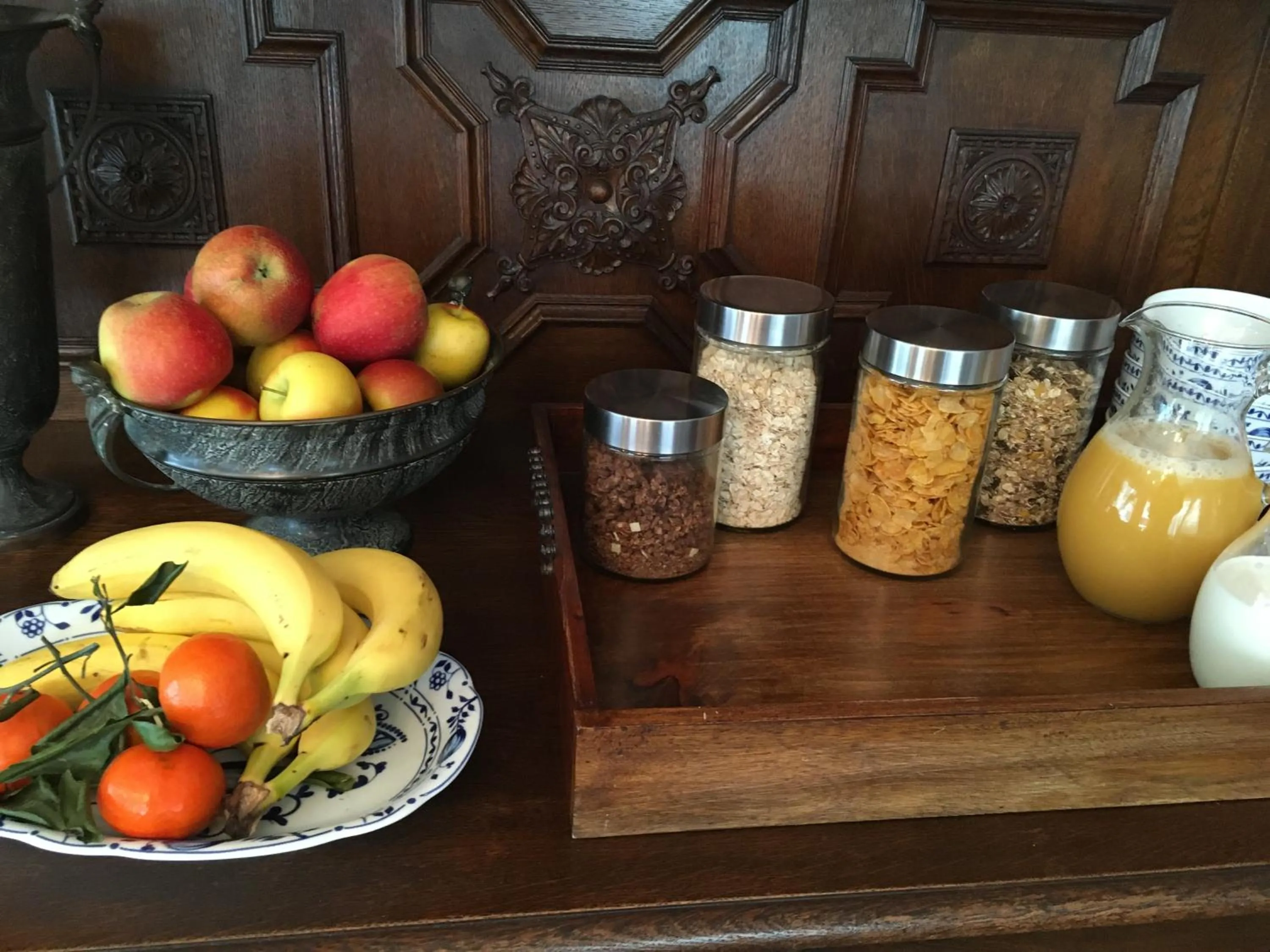 Food and drinks in Pension Wegerich